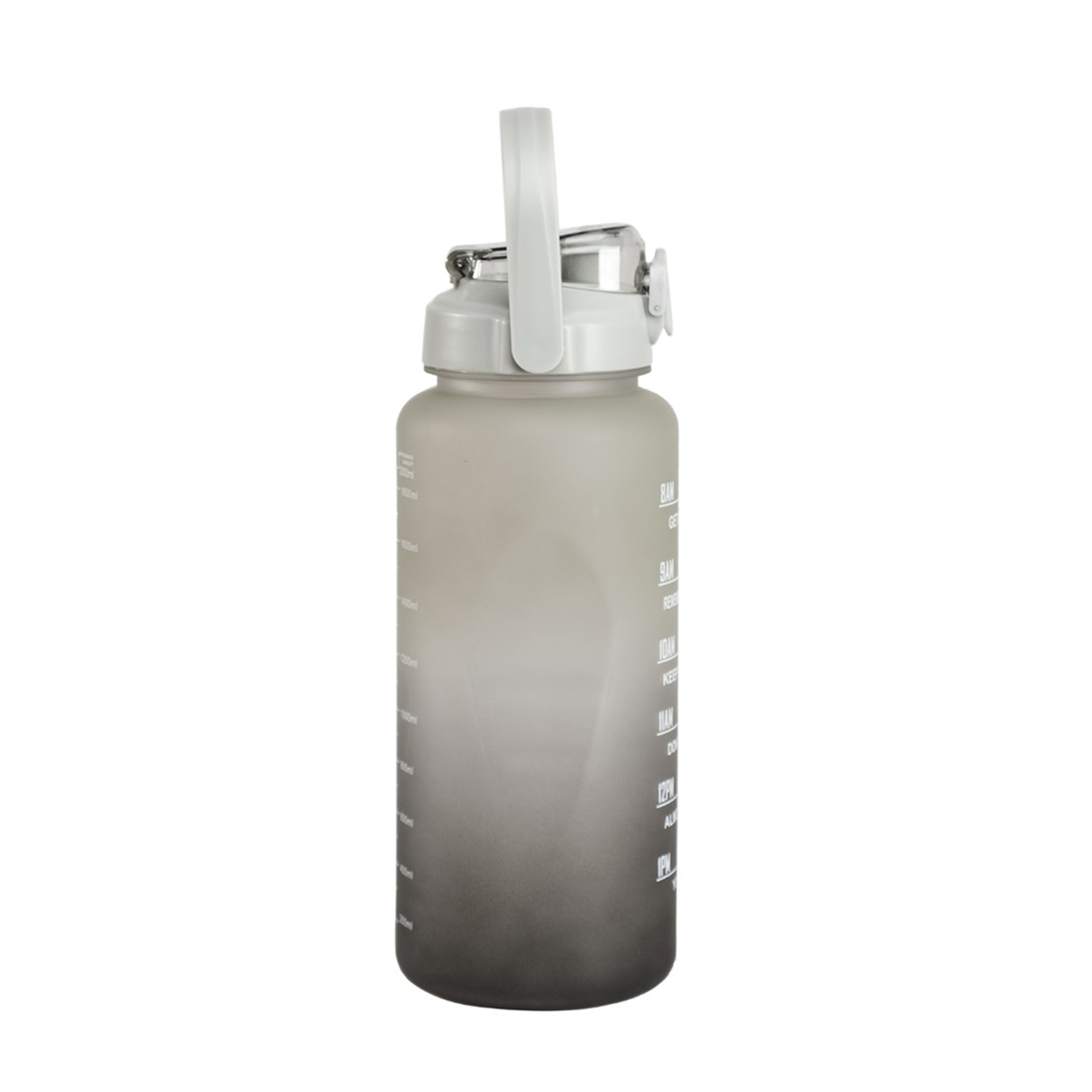Motivaatiopullo musta 2200 ml 