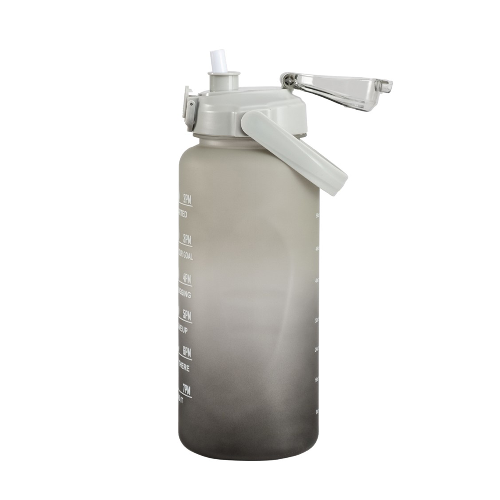 Motivaatiopullo musta 2200 ml 
