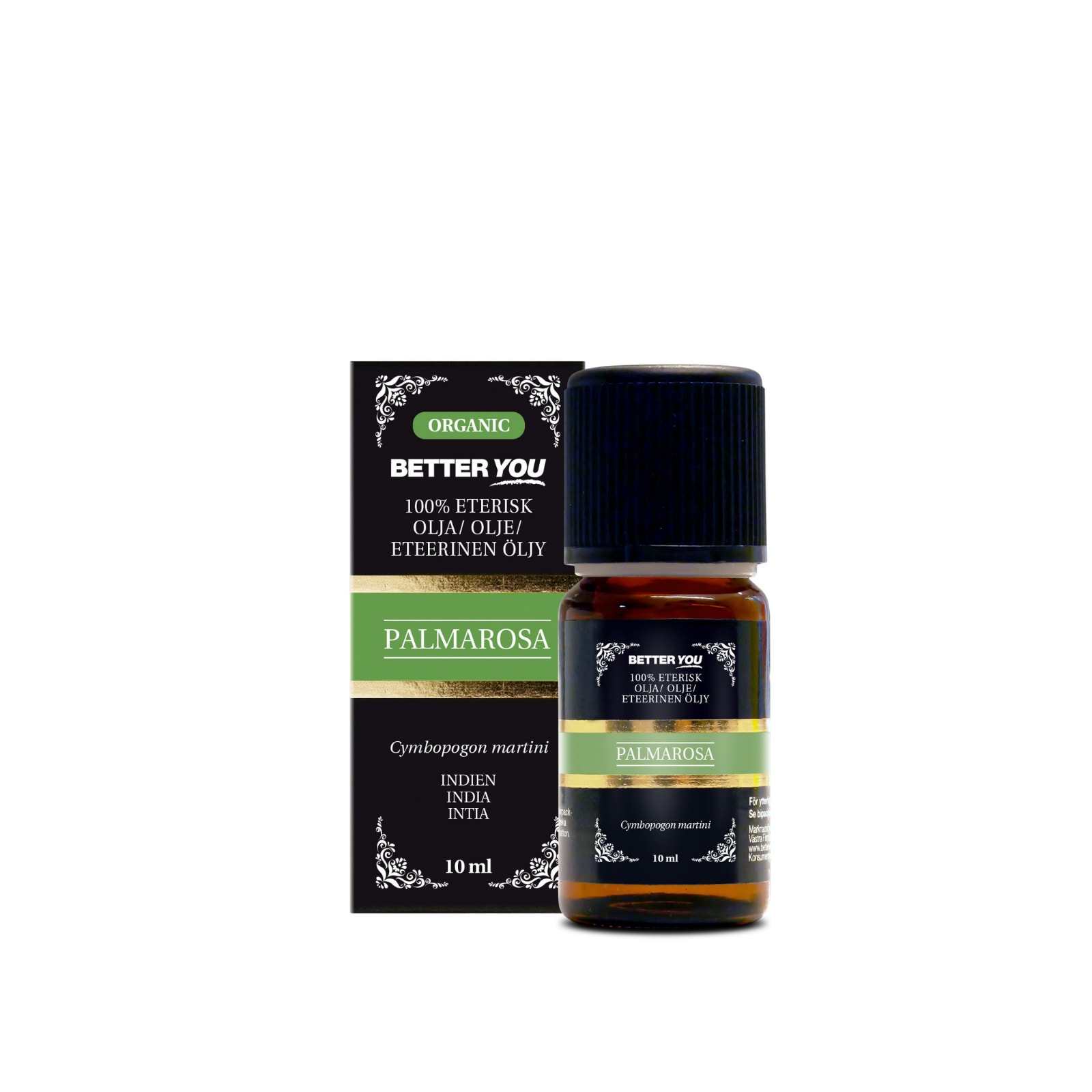 Better You Palmarosaöljy EKO Eteerinen - 10 ml