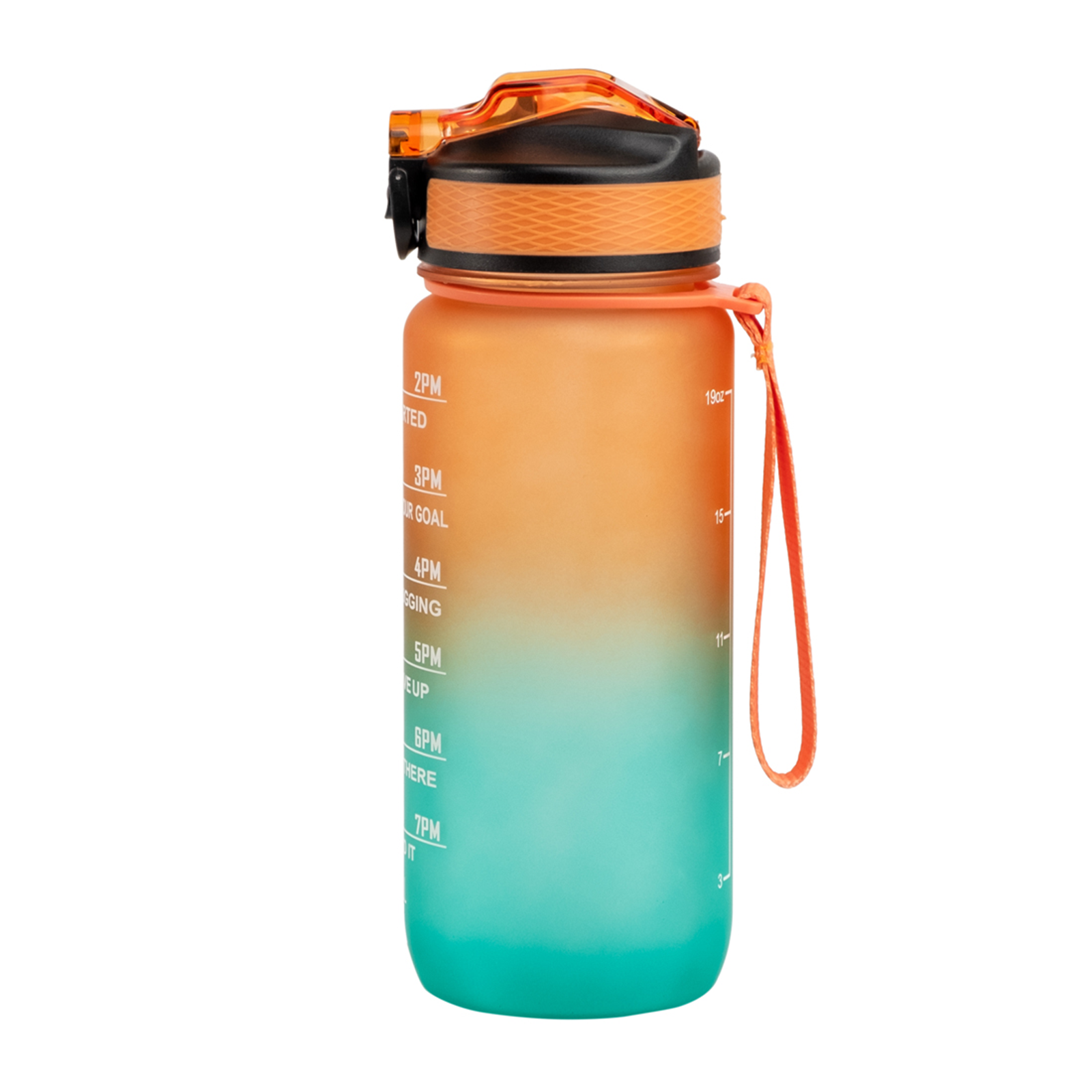 Motivaatiopullo oranssi 600 ml 