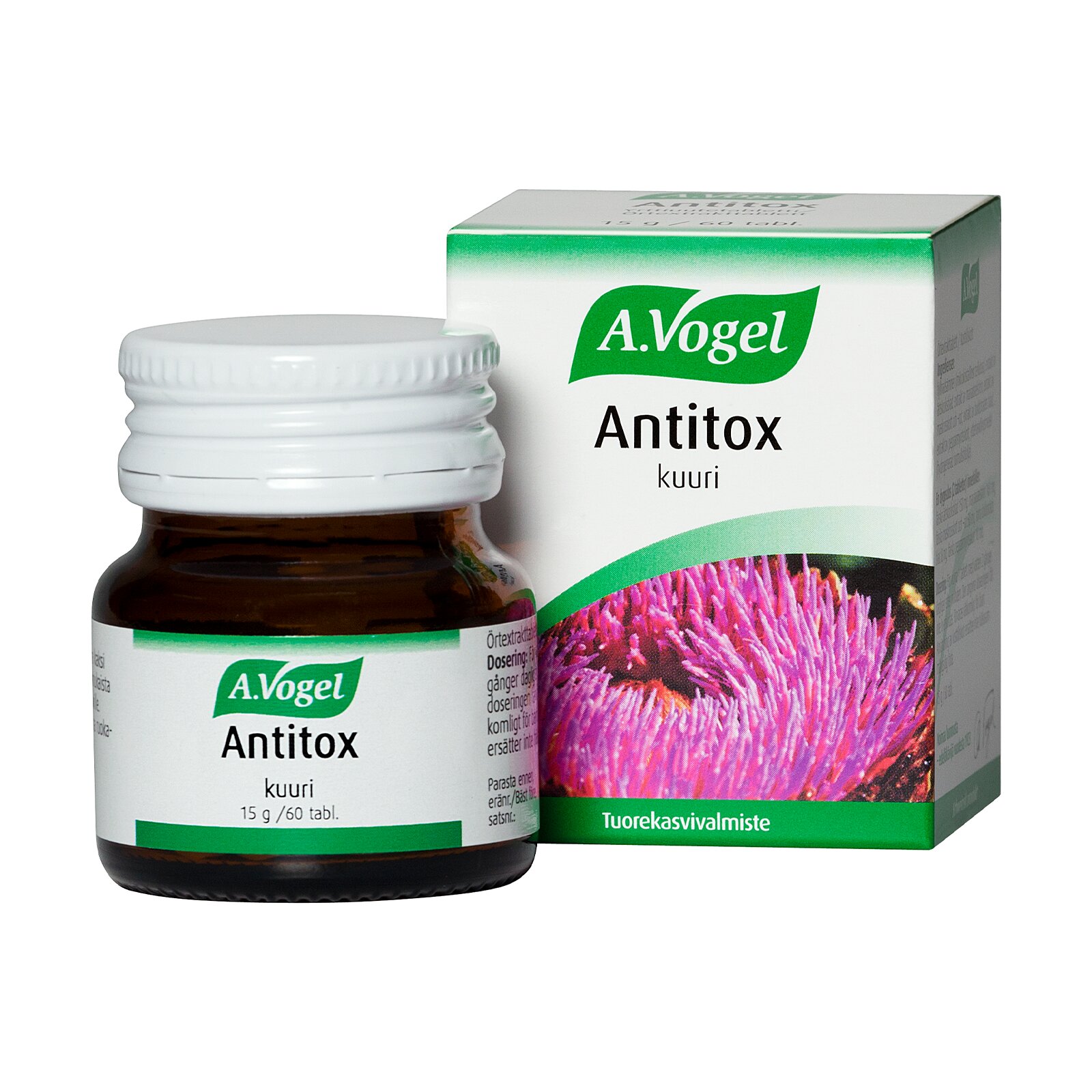 Antitox Yrttiuutetabletti