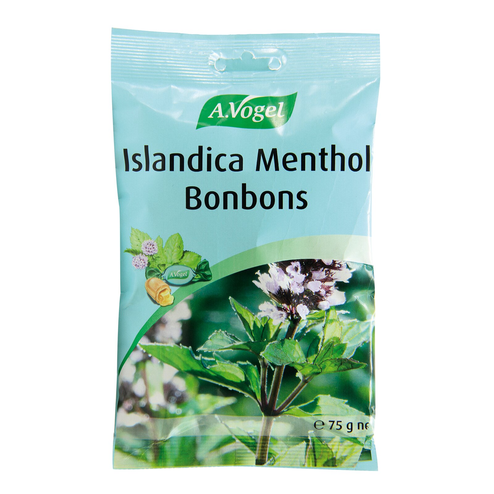 A.Vogel Islandica Menthol kurkkupastilli 75 g