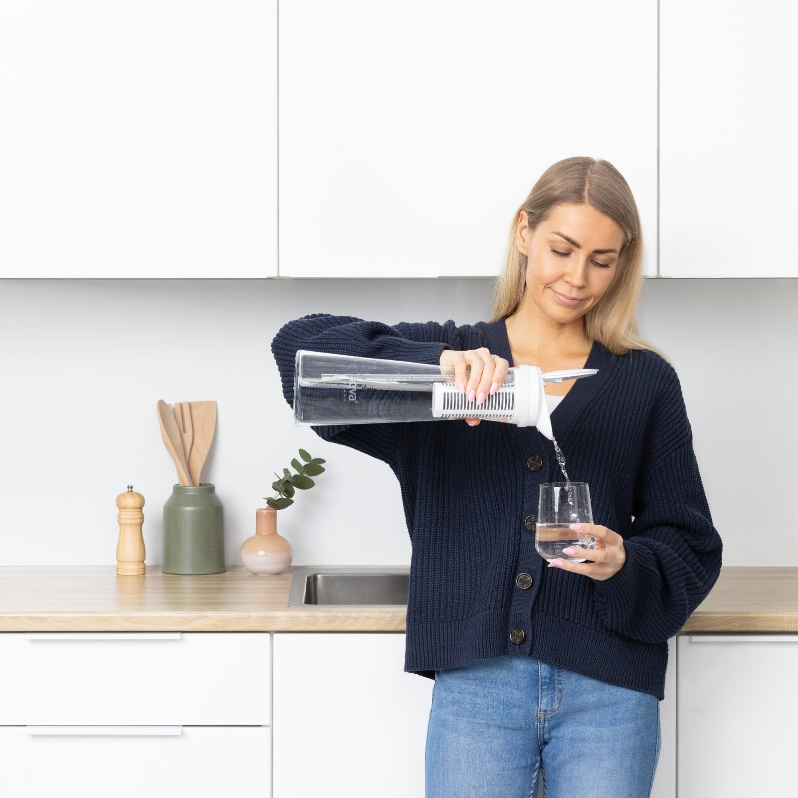 AQVA GLASS 2 vedenpuhdistuskannu