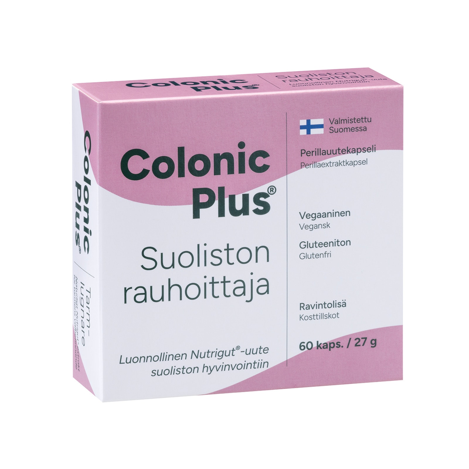 Colonic plus Suolistonrauhoittaja 60 cap