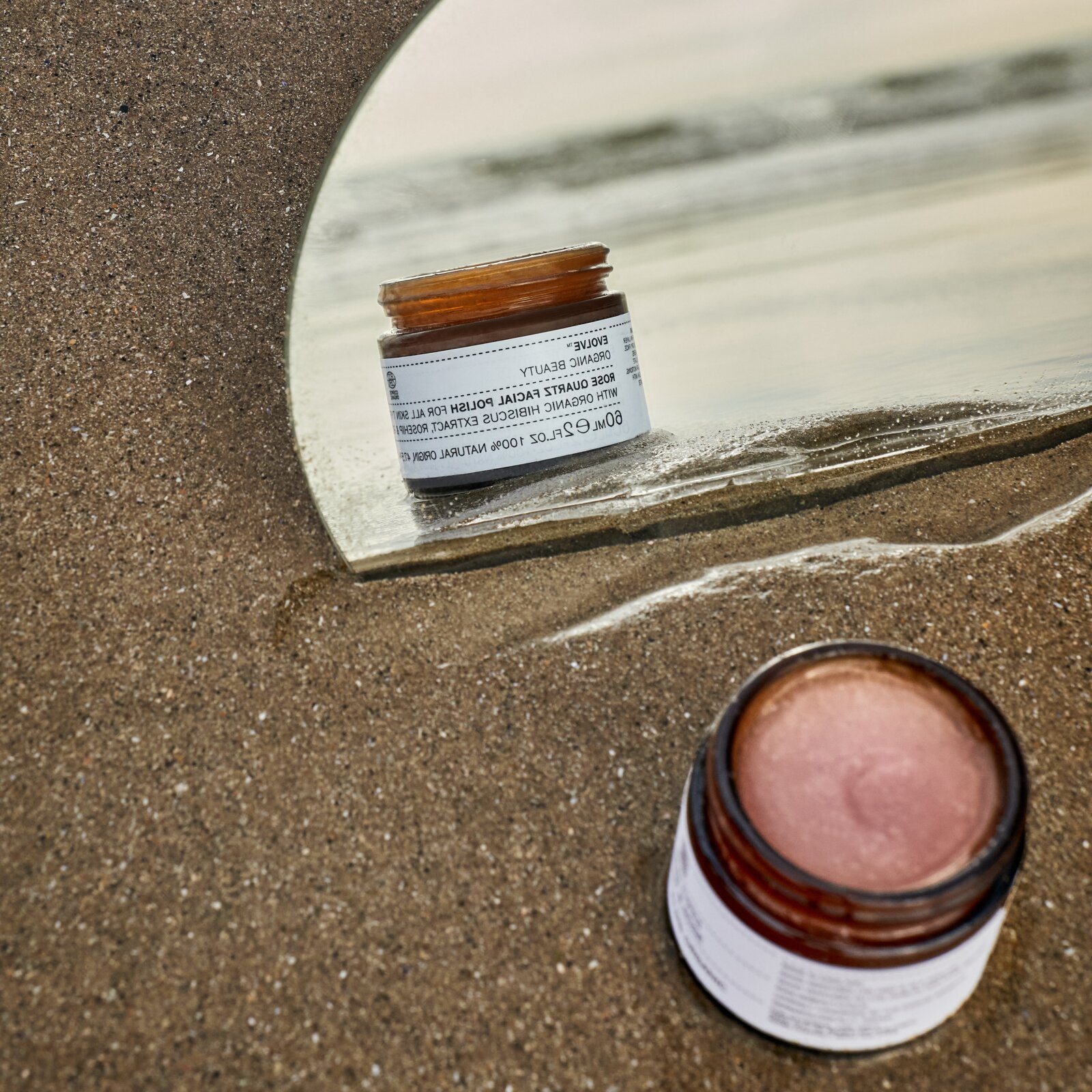 Evolve Rose Quartz Facial Polish