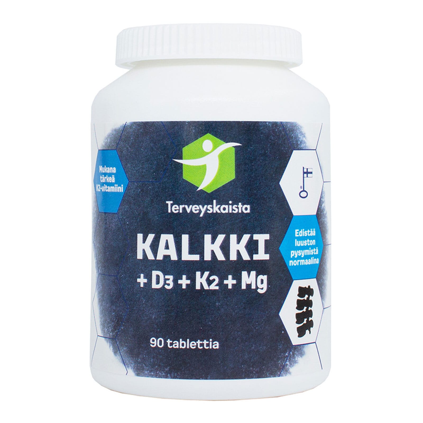 Kalkki + D3 + K2 + Mg