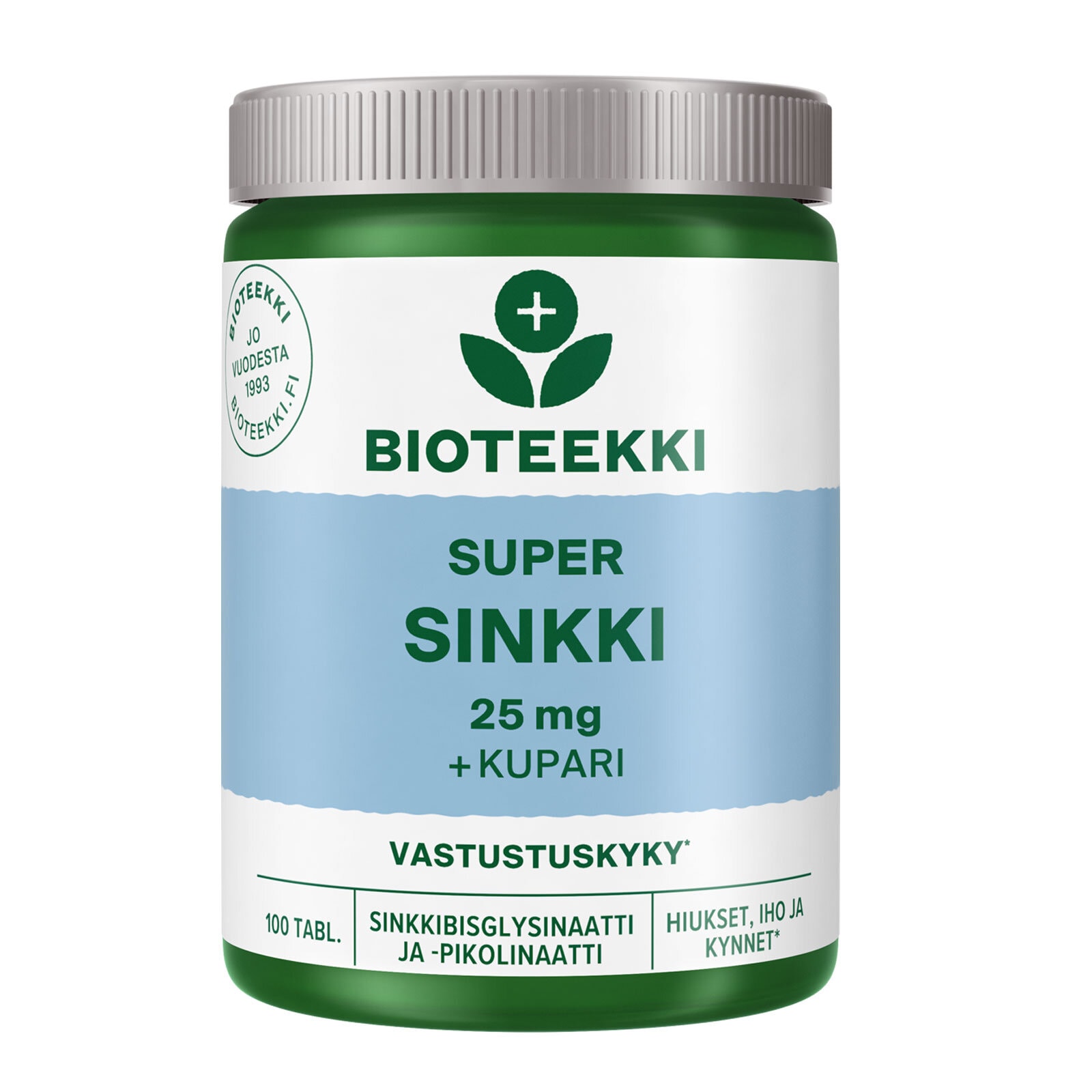 Bioteekin Super Sinkki + kupari