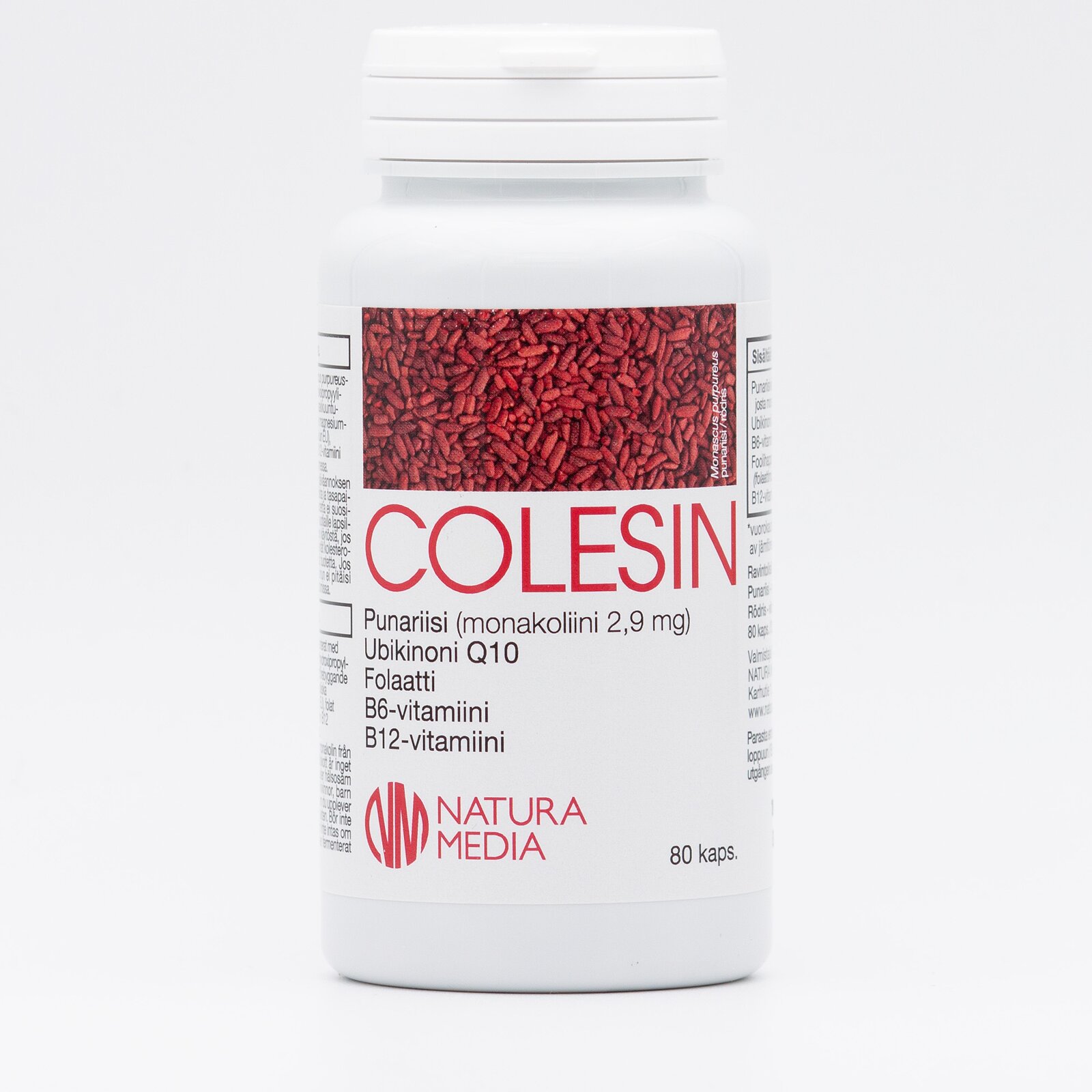 Colesin - Punariisi-vitamiinikapselit