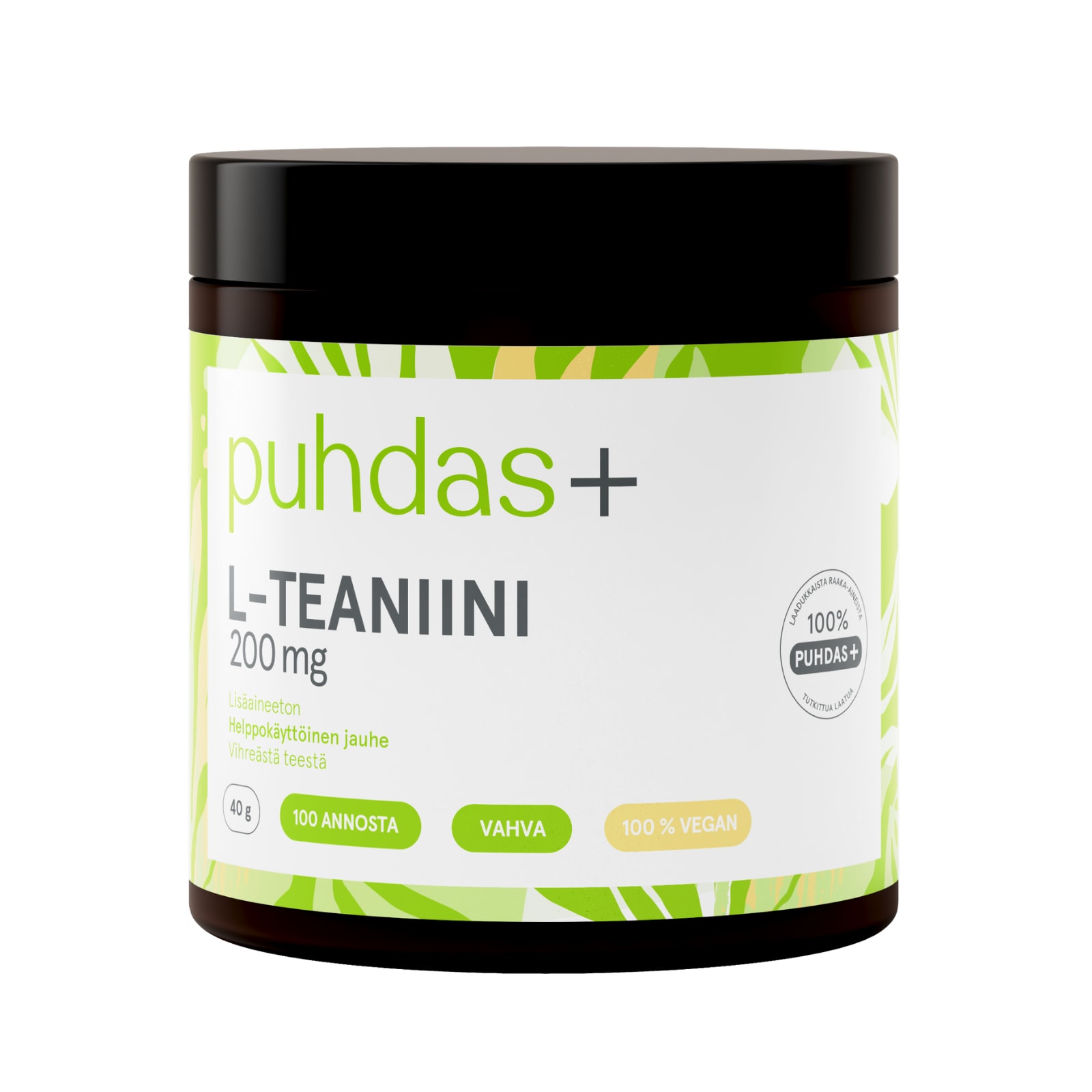 PUHDAS+ L-TEANIINI 40g
