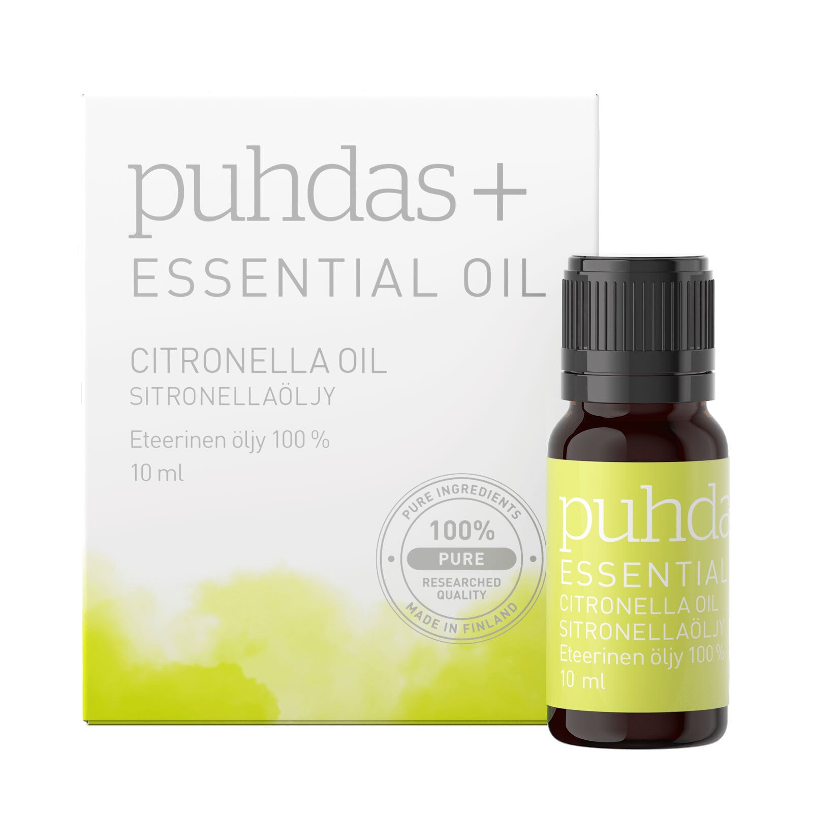 Puhdas+ 100 % Premium essential oil, Citronella 10