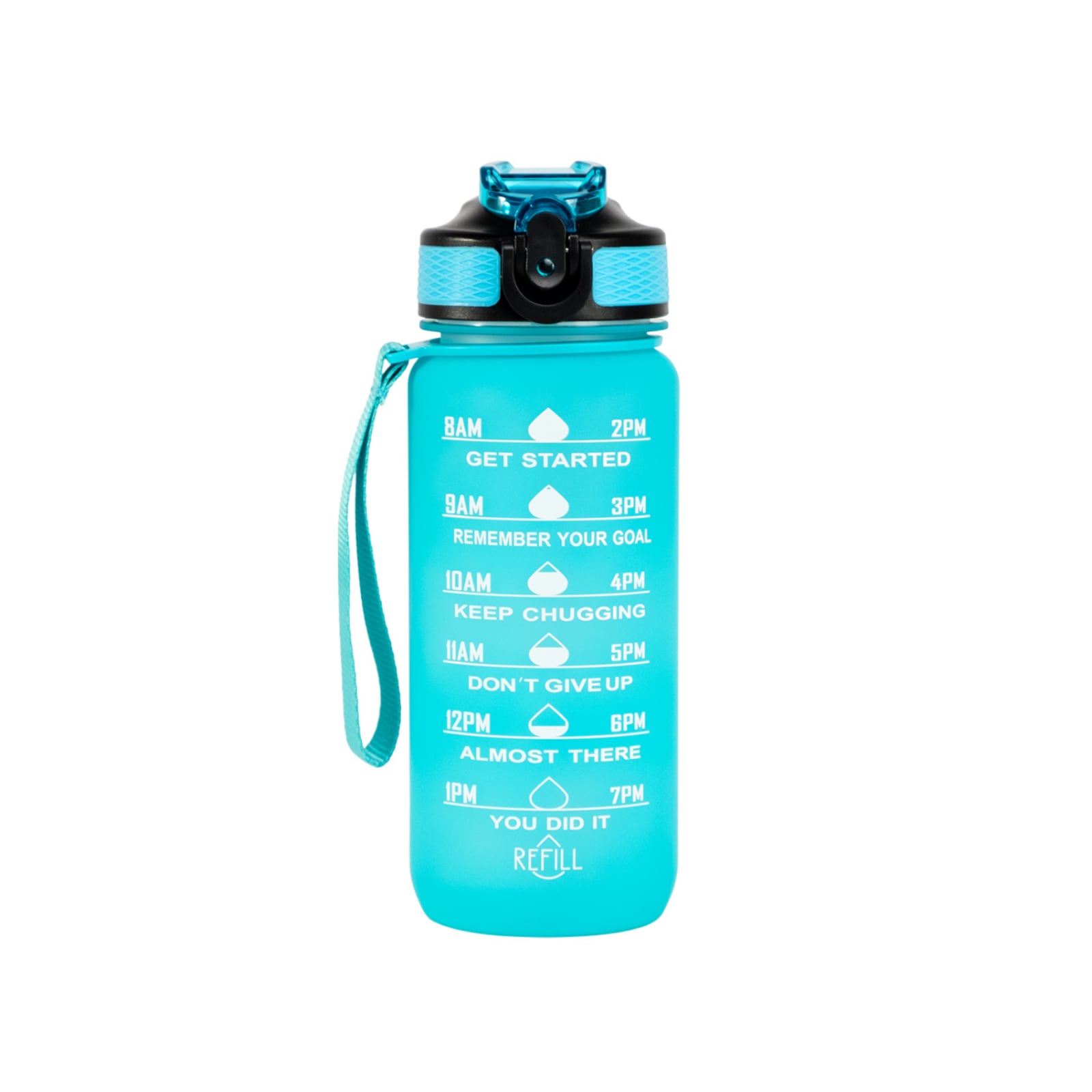 Motivaatiopullo Vaaleansininen 600 ml