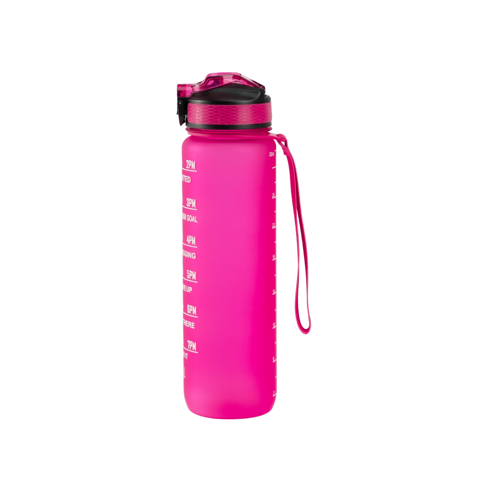 Motivaatiopullo tummanvaaleanpunainen 1000 ml