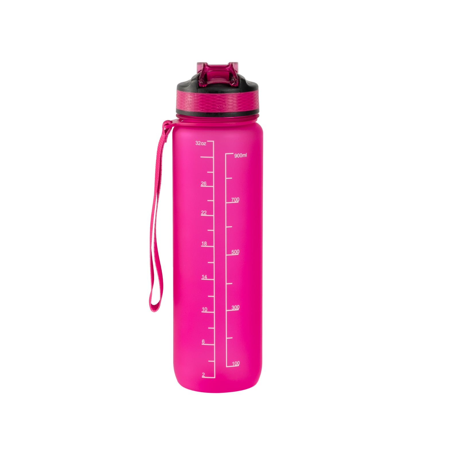 Motivaatiopullo tummanvaaleanpunainen 1000 ml