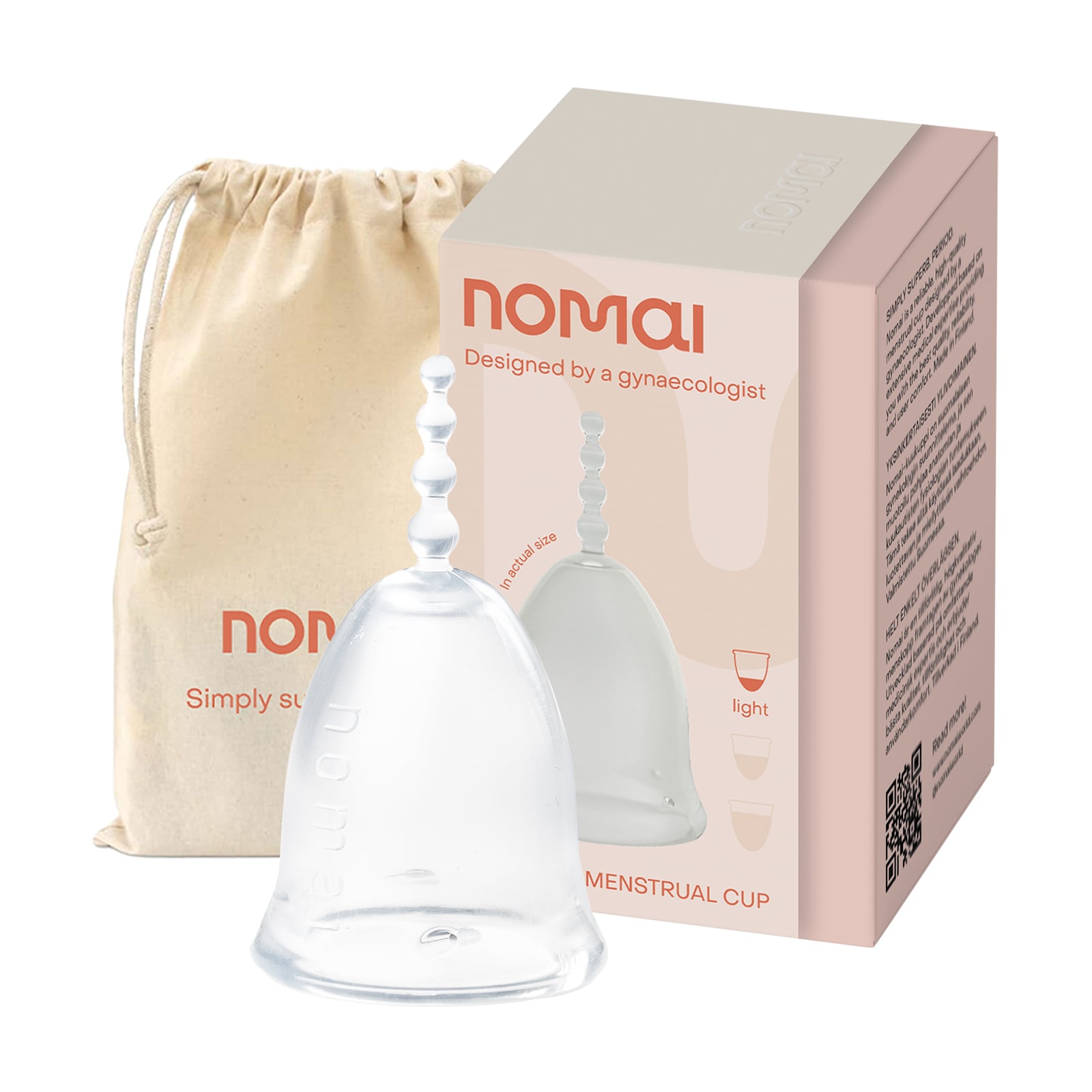 Nomai Kuukuppi S-koko, kirkas