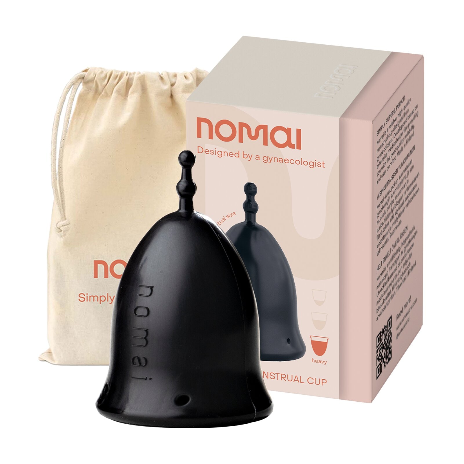 Nomai Kuukuppi L-koko, musta