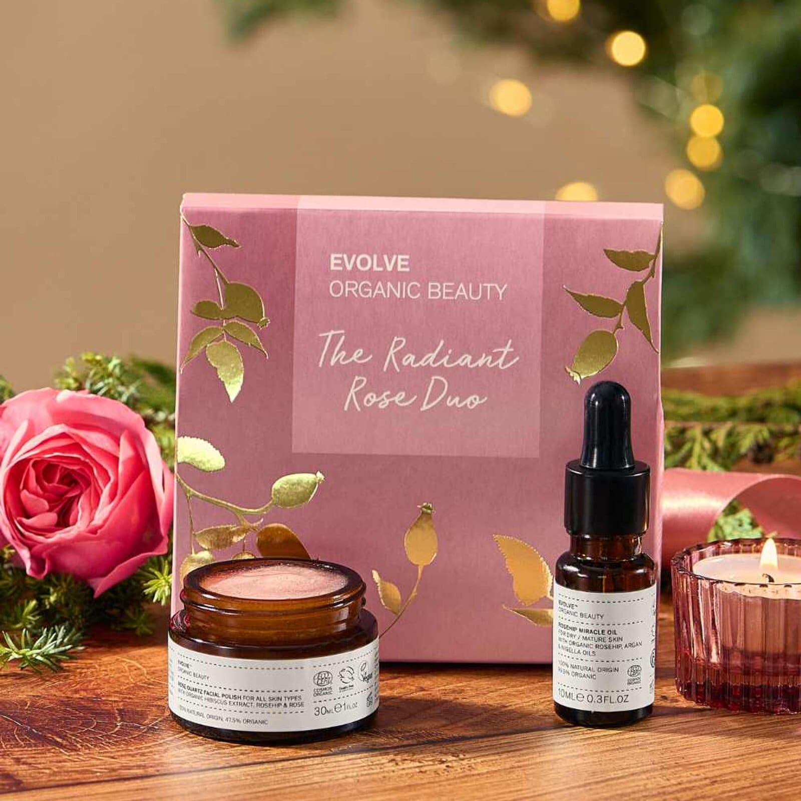 Evolve Radiant Rose Skincare Duo 