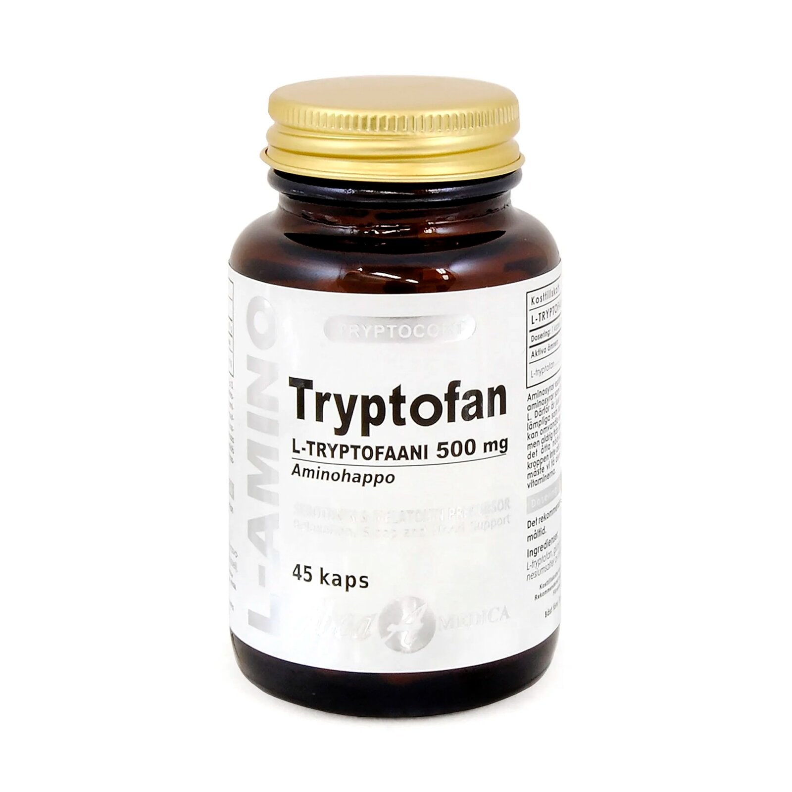L-Tryptofaani 500 mg 45 kaps