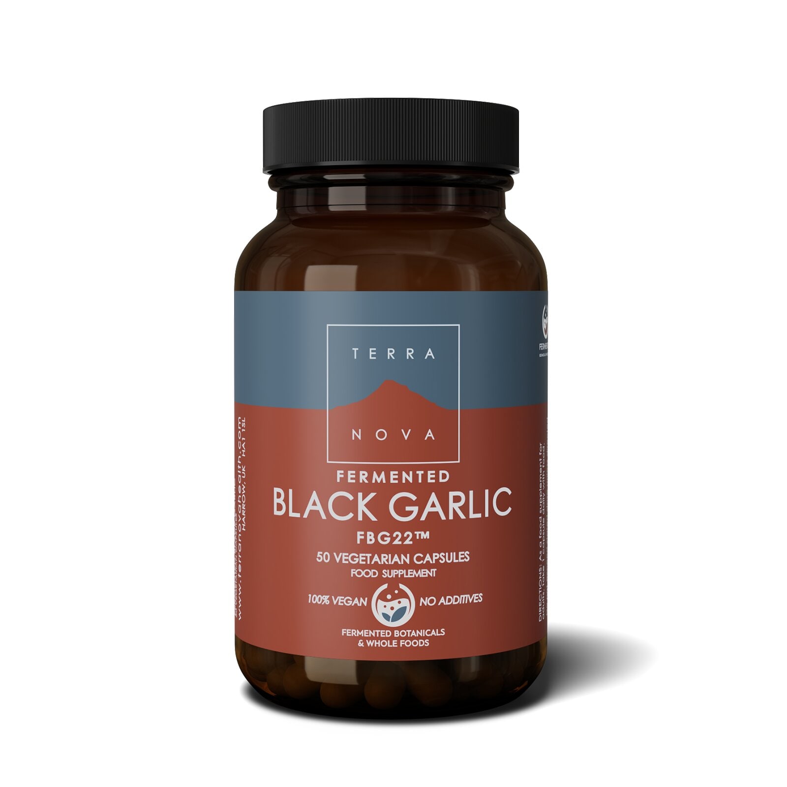 Terranova Fermented Black Garlic FBG22™ 50 kap