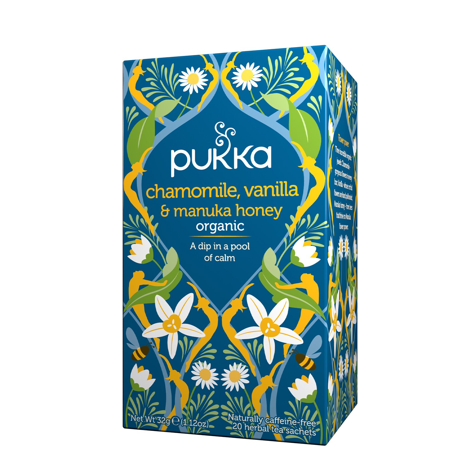 Pukka Chamomile, Vanilla & Manuka Honey tee 20 pss