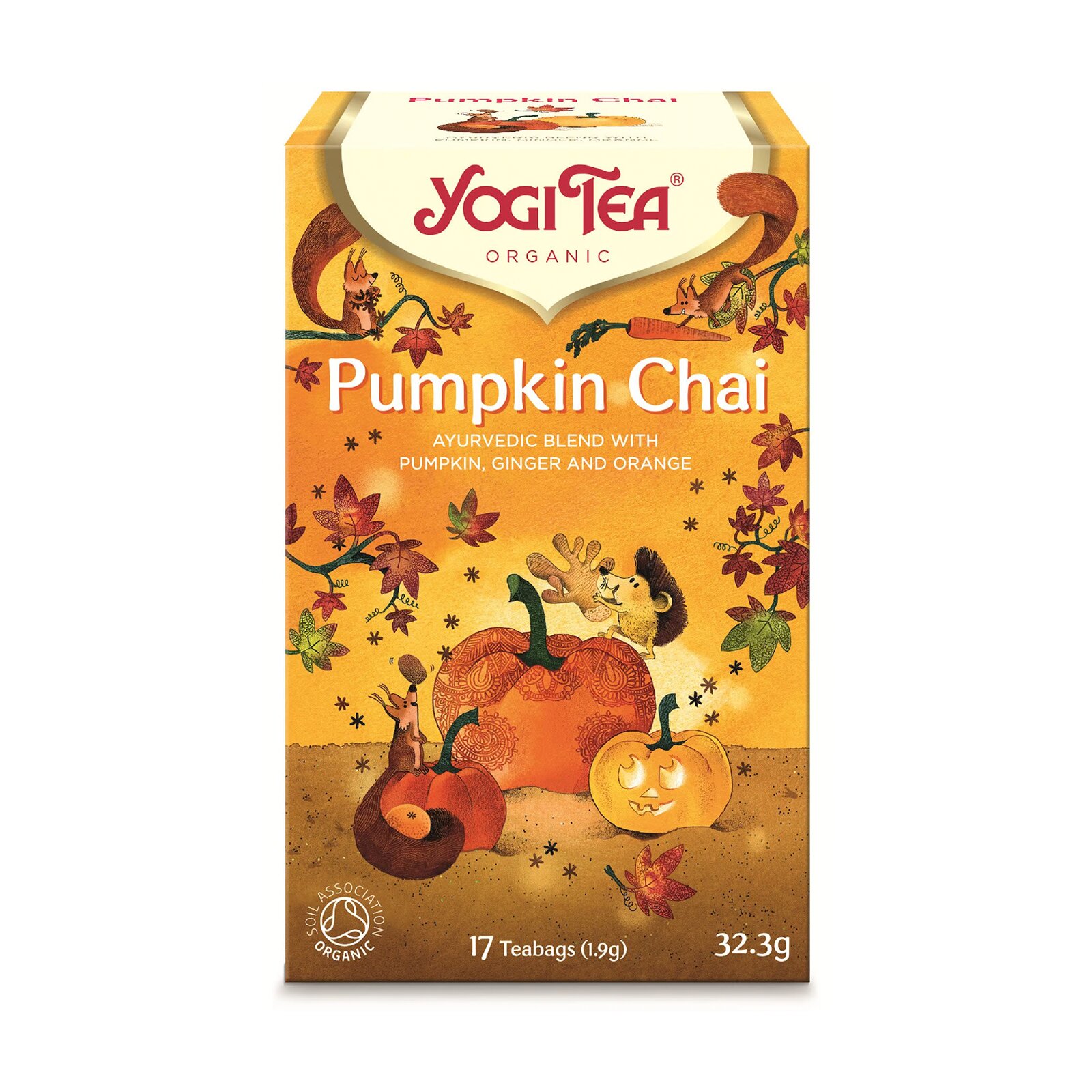 Yogi Tea Luomu Pumpkin Chai Maustetee 17x1,9g