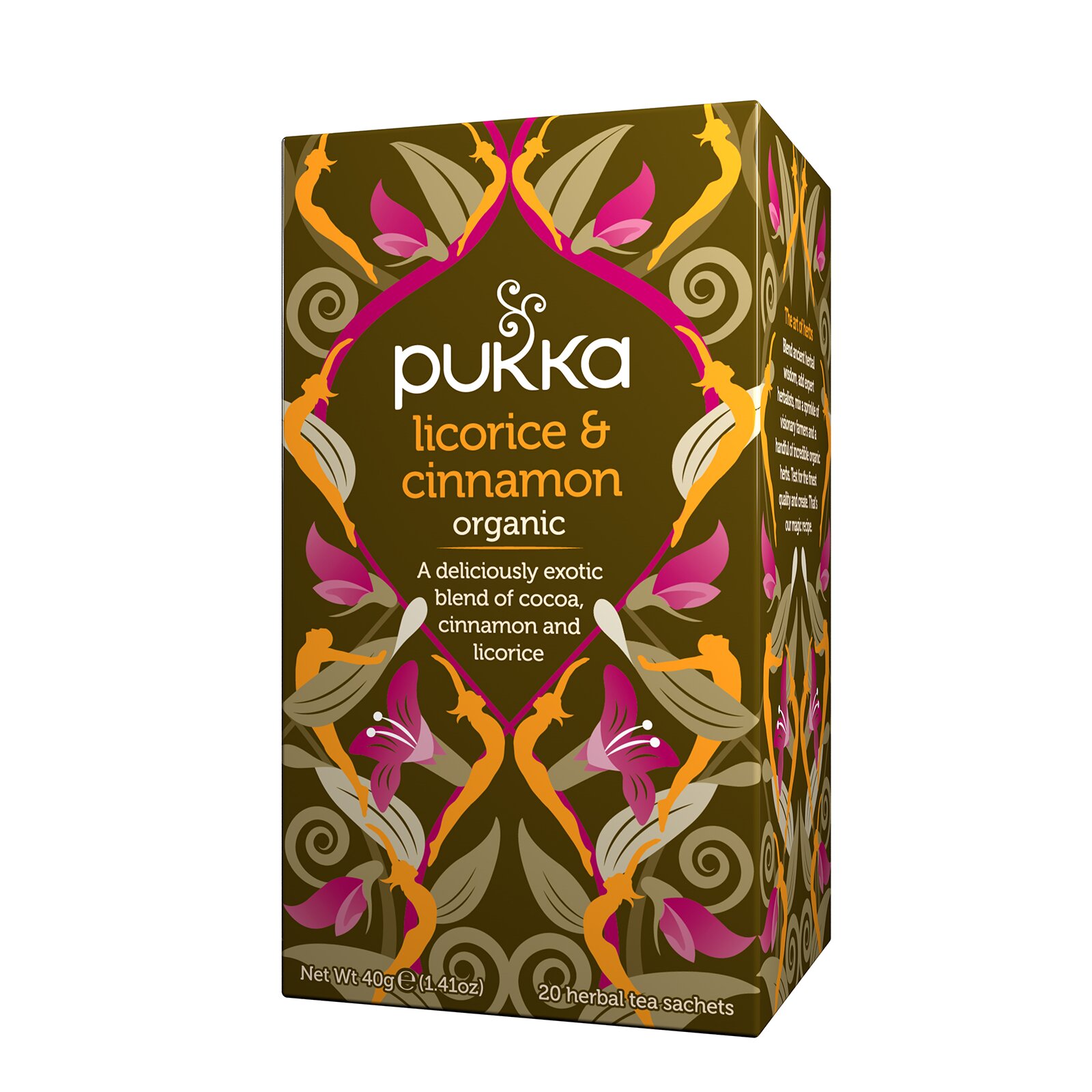 Pukka Licorice & Cinnamon-tee 20 pss