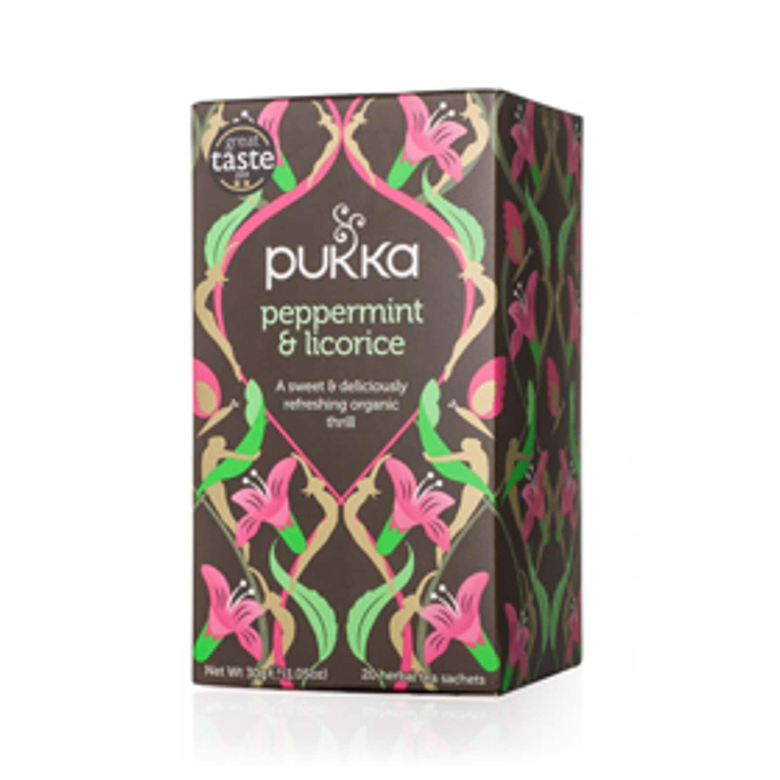 Pukka Peppermint & Licorice tee 20 pss