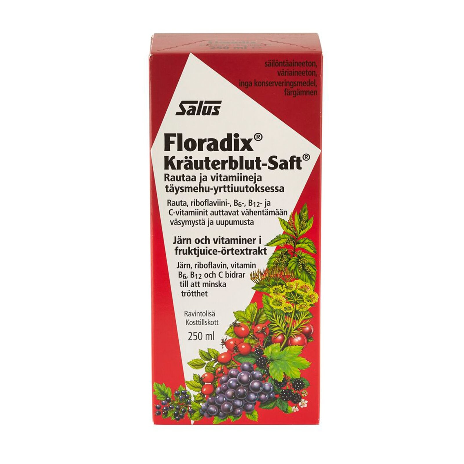 Salus Floradix rautavalmiste 250ml
