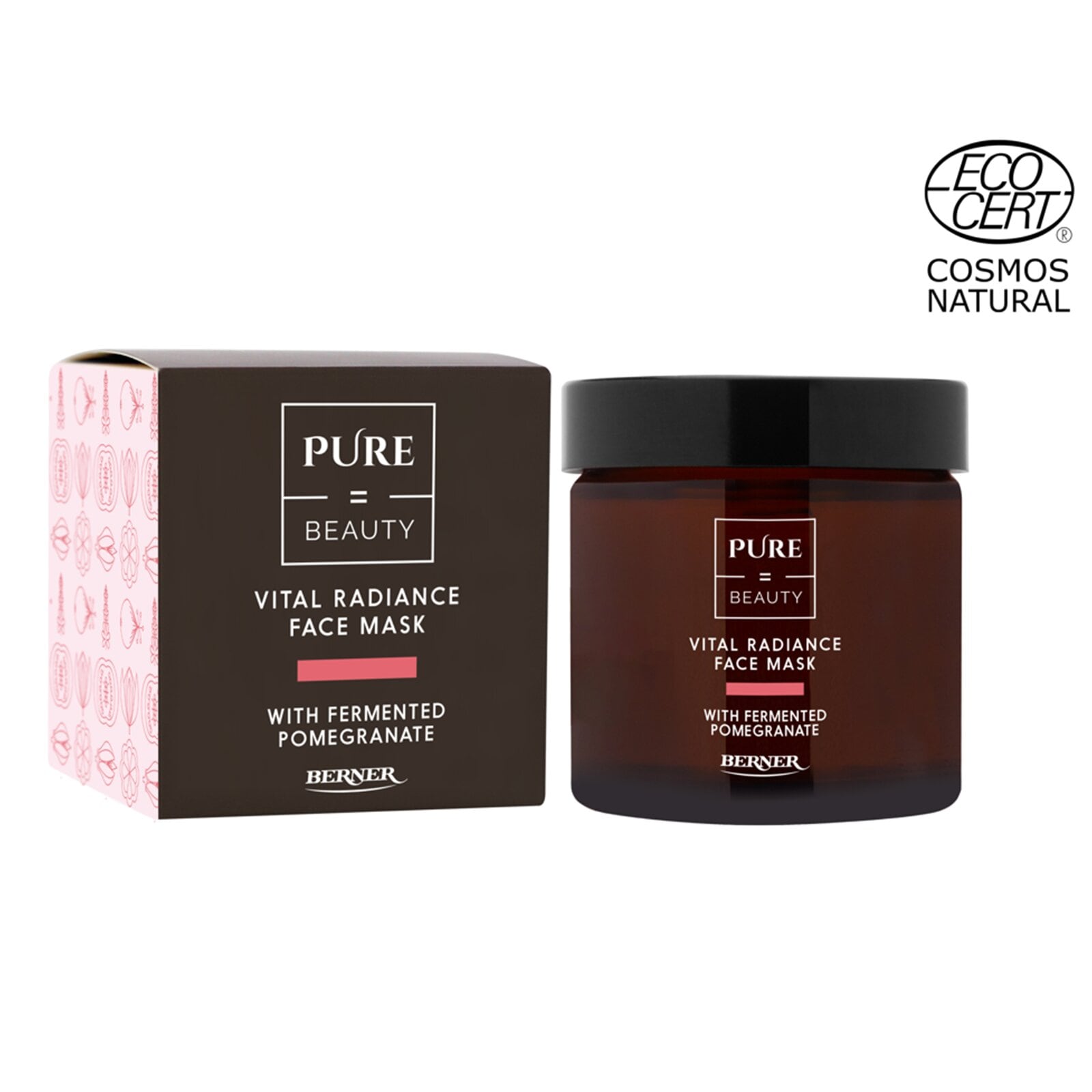 Pure Beauty Vital Radiance Face Mask  with Fermented Pomegra