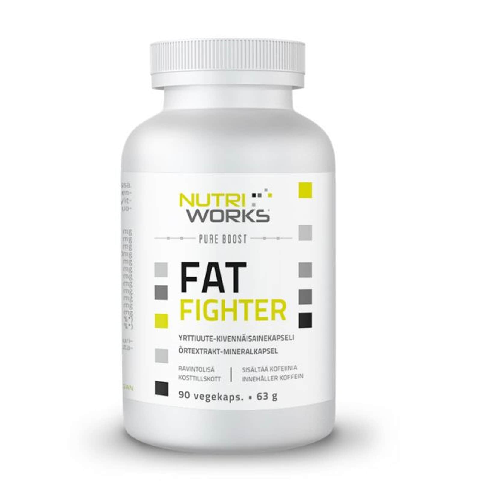 Nutri Works Fat Fighter 90 vegekaps