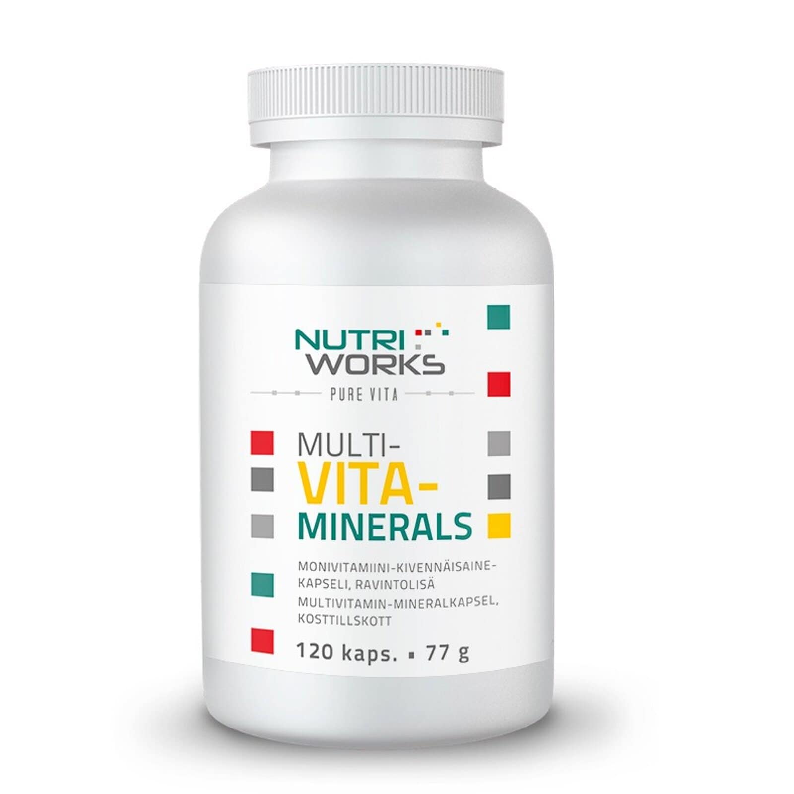 Nutri Works Multi-Vita-Minerals 120 kaps