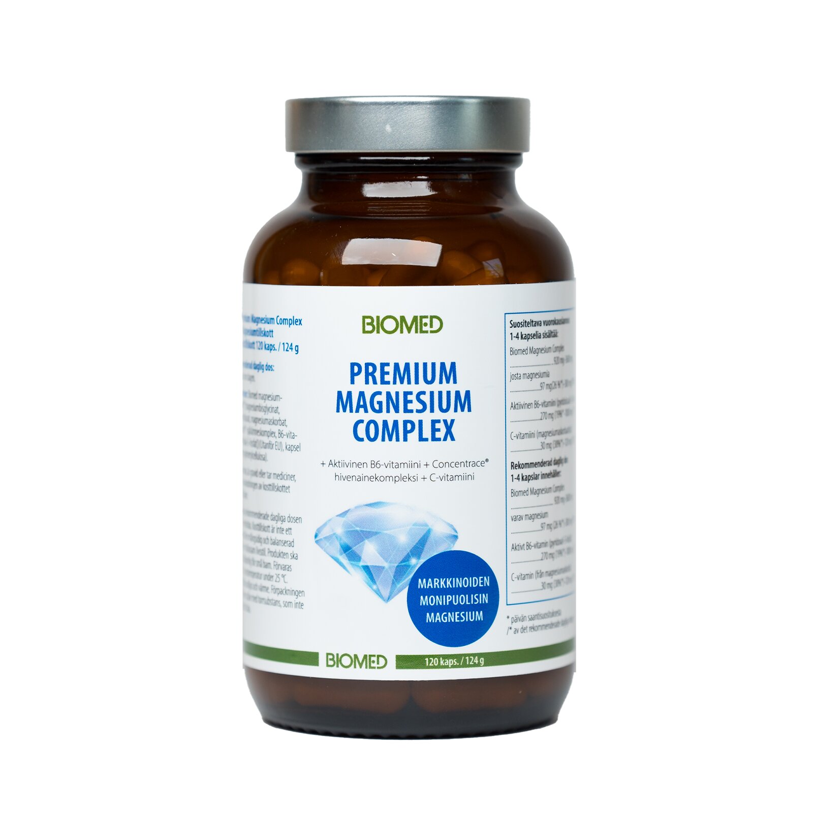 Biomed Premium Magnesium Complex 120 kaps