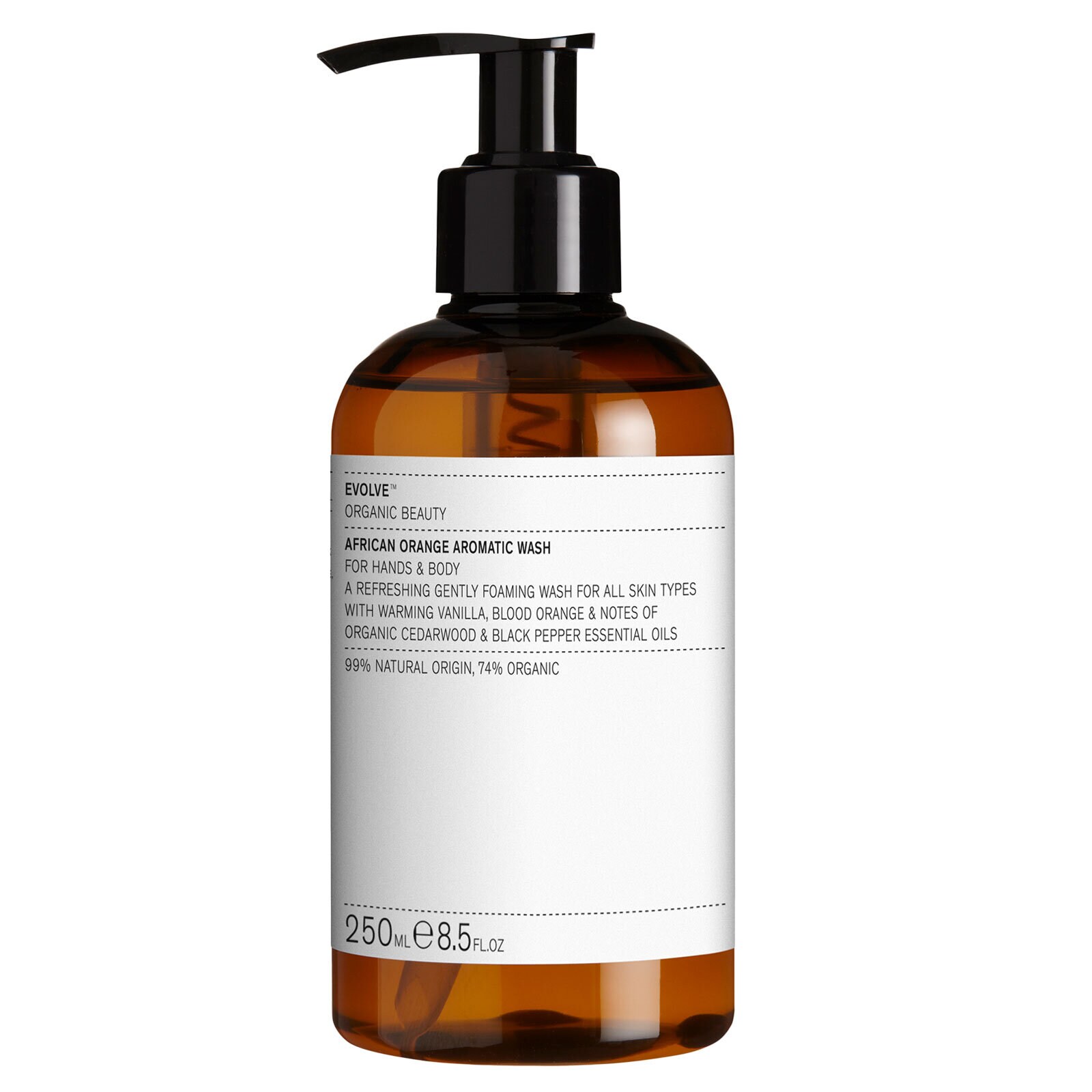 Evolve Organic Beauty African Orange Aromatic Hand & Body Wa