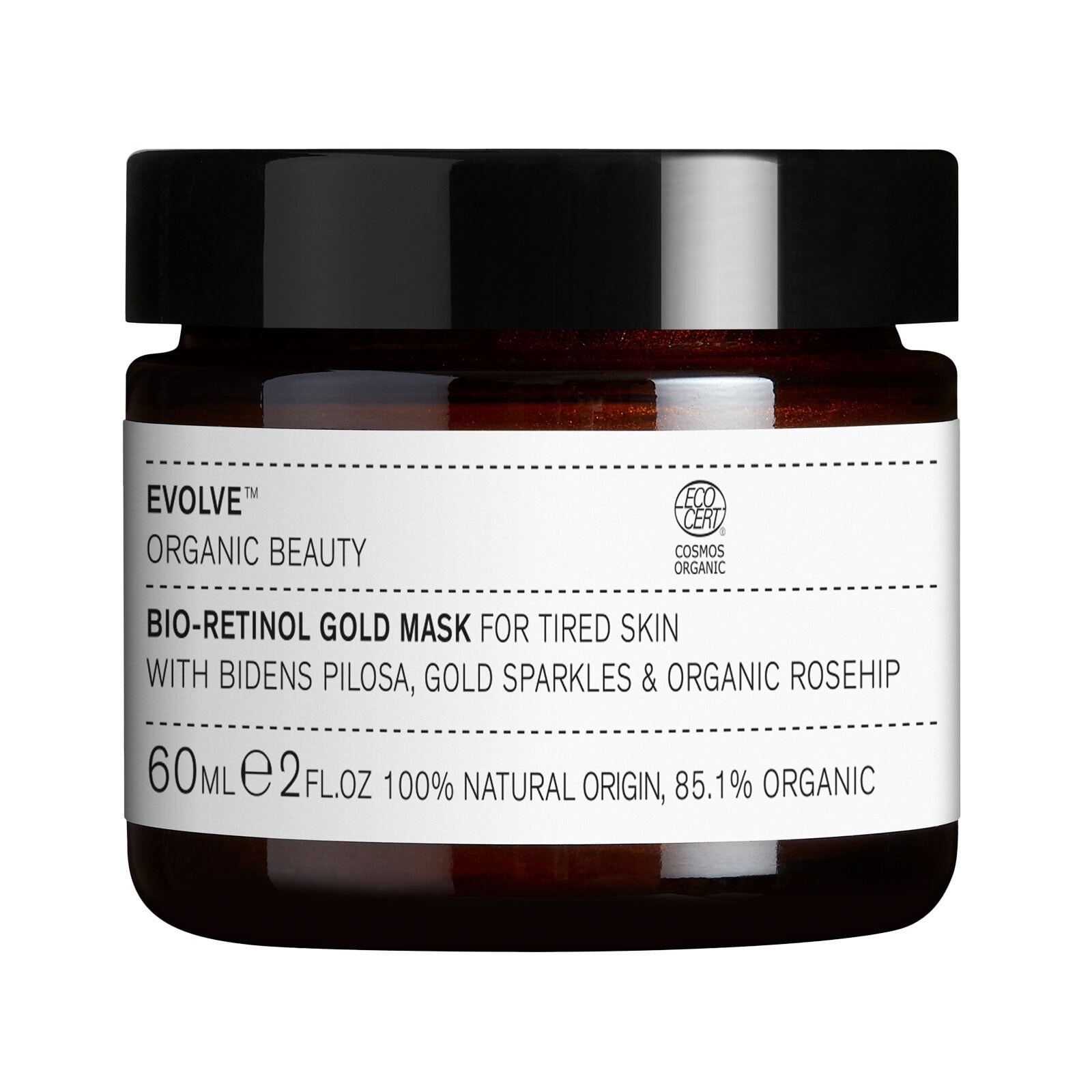 Evolve Organic Beauty Bio-Retinol Gold Face Mask