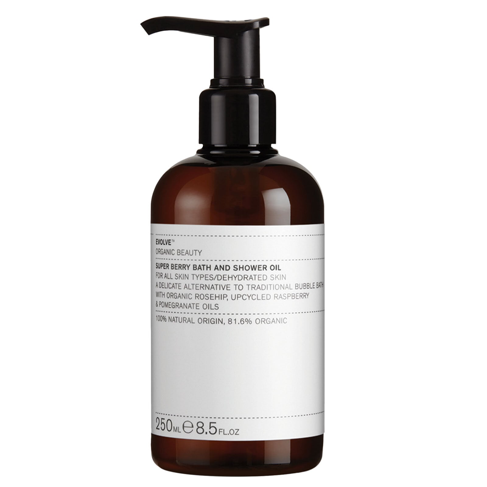 Evolve Organic Beauty Super Berry Bath and Shower Oil