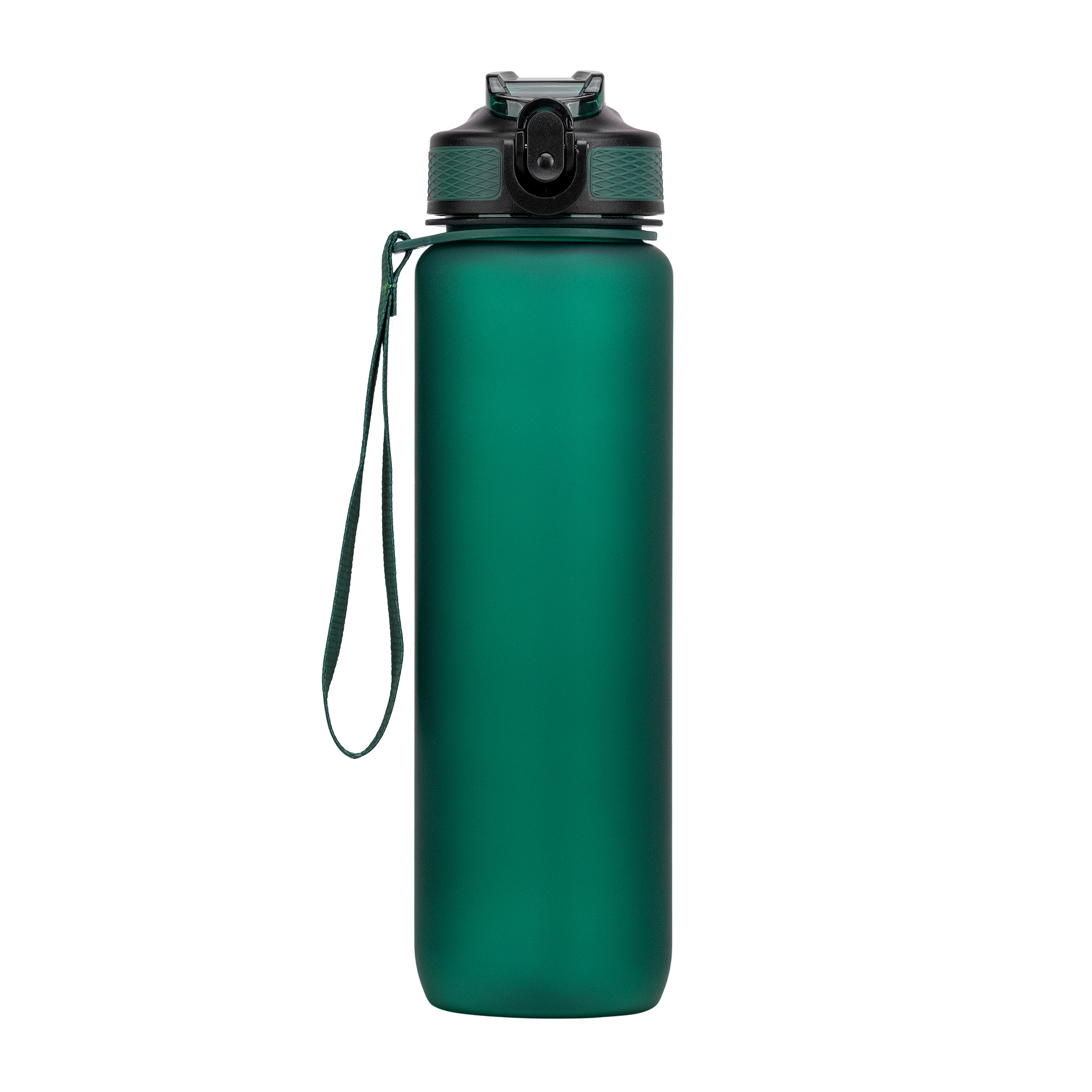 Motivaatiopullo Vihreä tekstitön 1000 ml