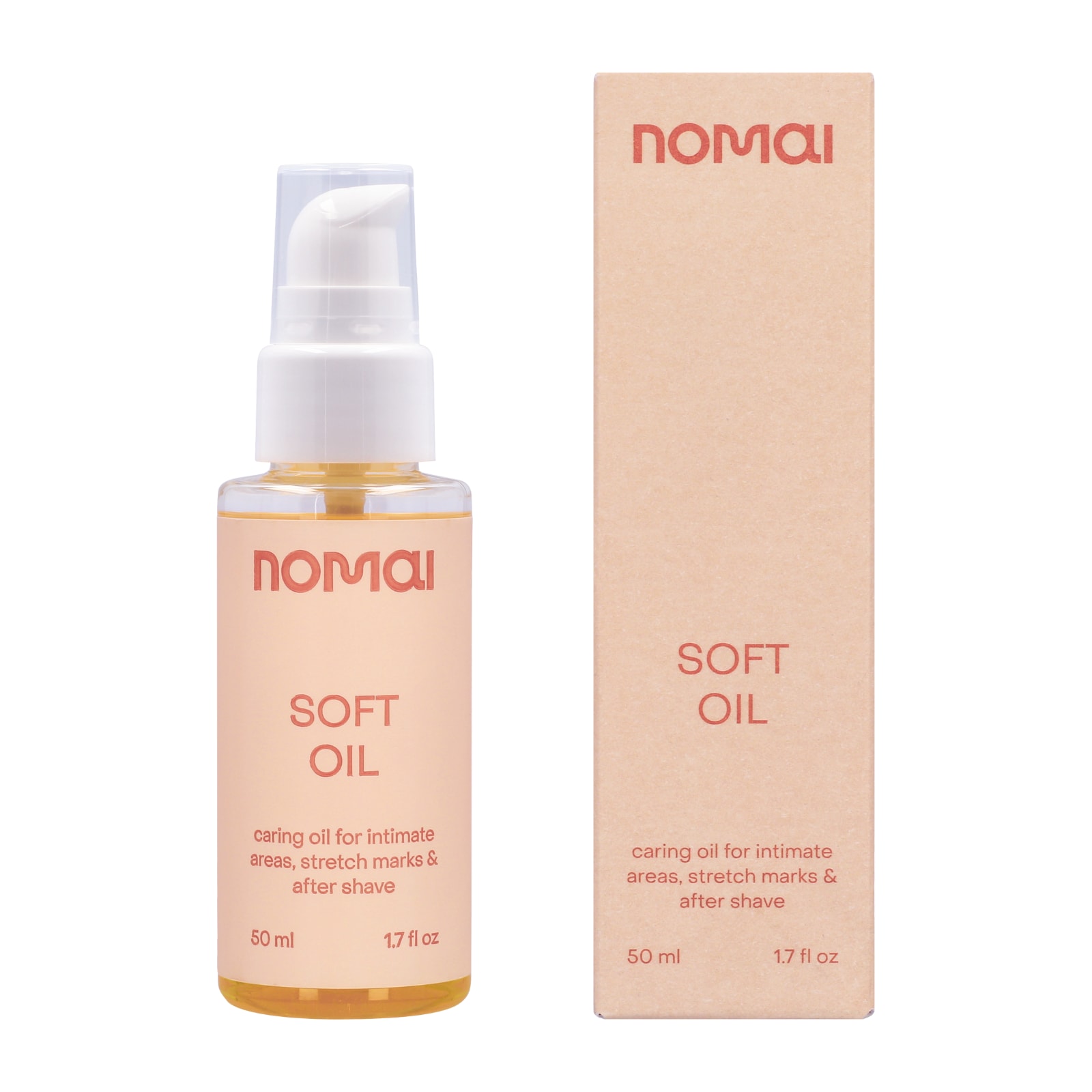 Nomai Soft Oil intiimi- ja vartaloöljy