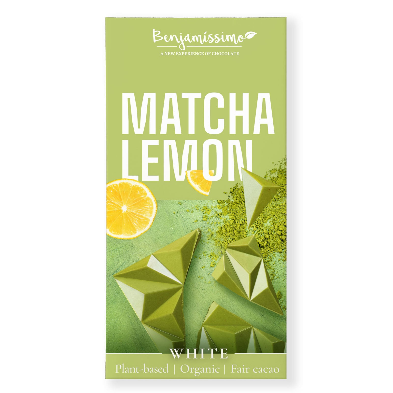 Suklaa Valkoinen Matcha & Sitruuna
