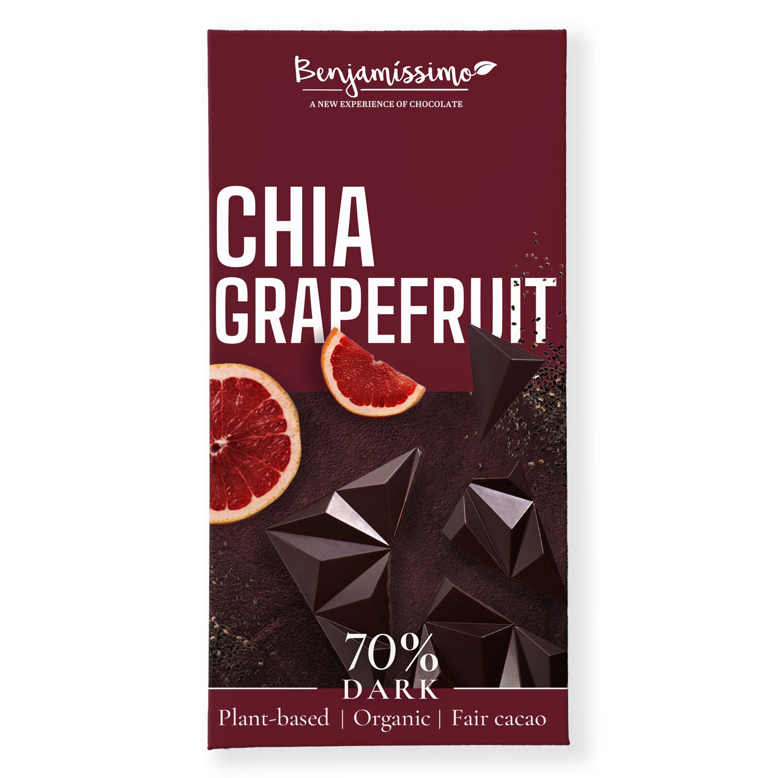 Suklaa Tumma 70% Chia & Greippi