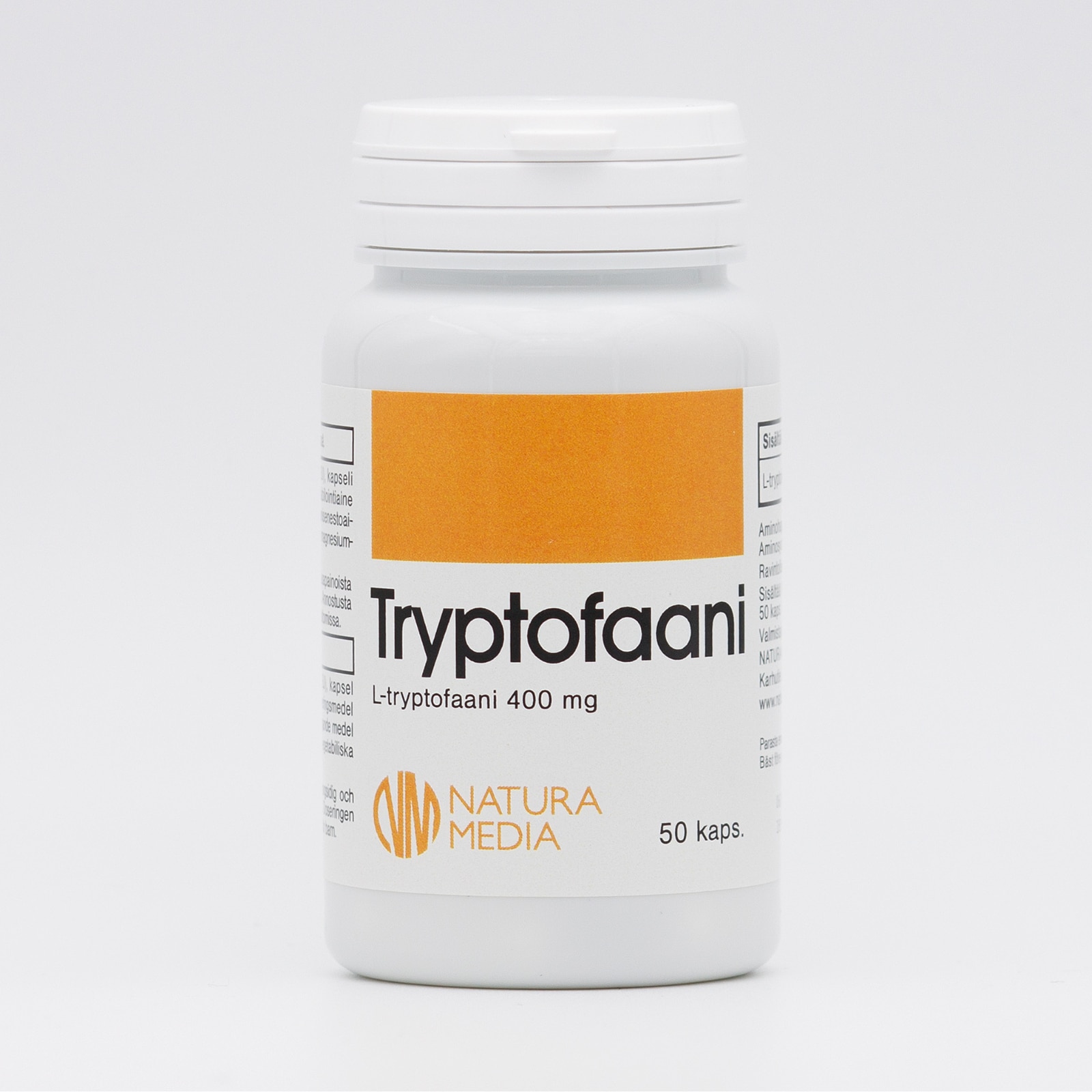Tryptofaani 400 mg 50 kaps