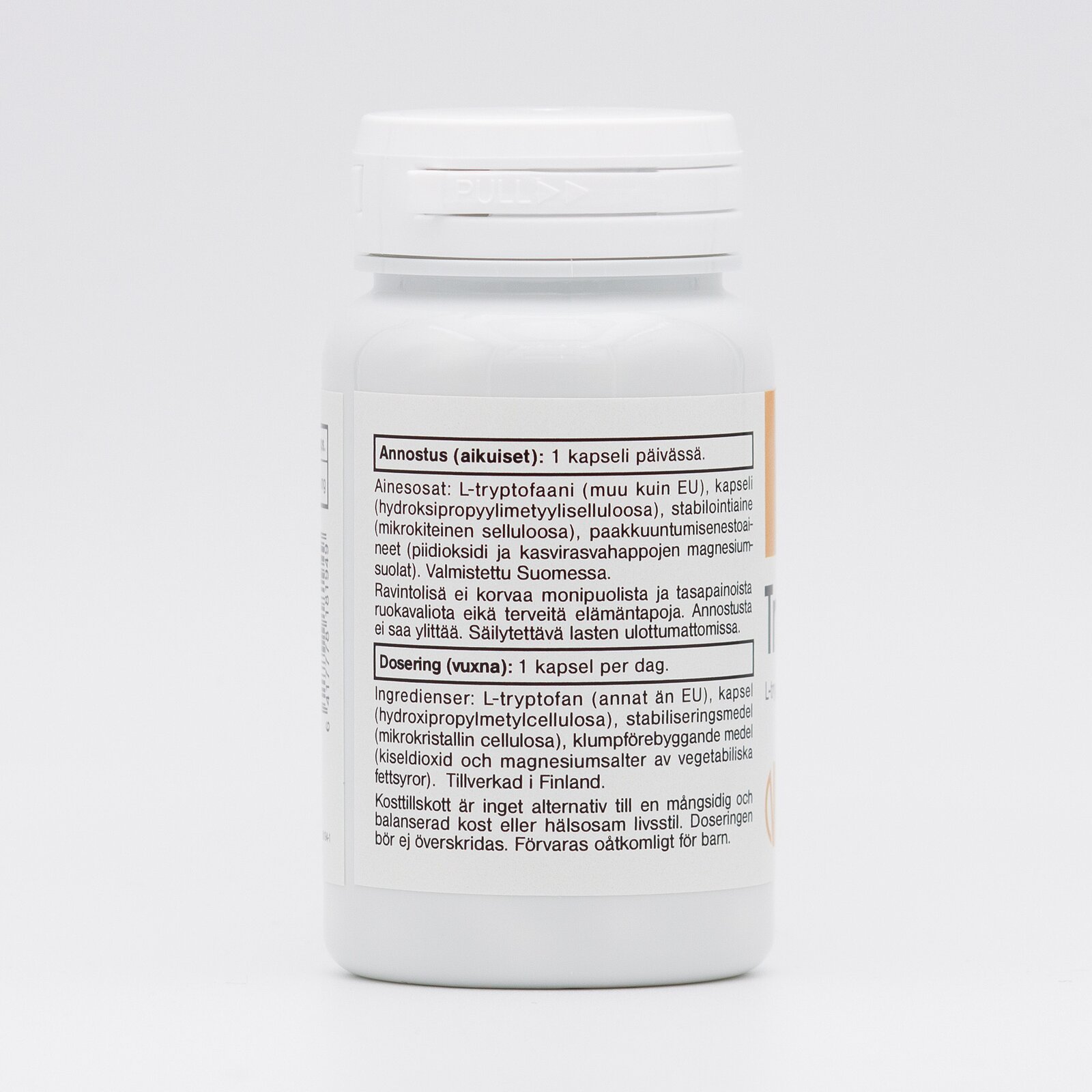 Tryptofaani 400 mg 50 kaps