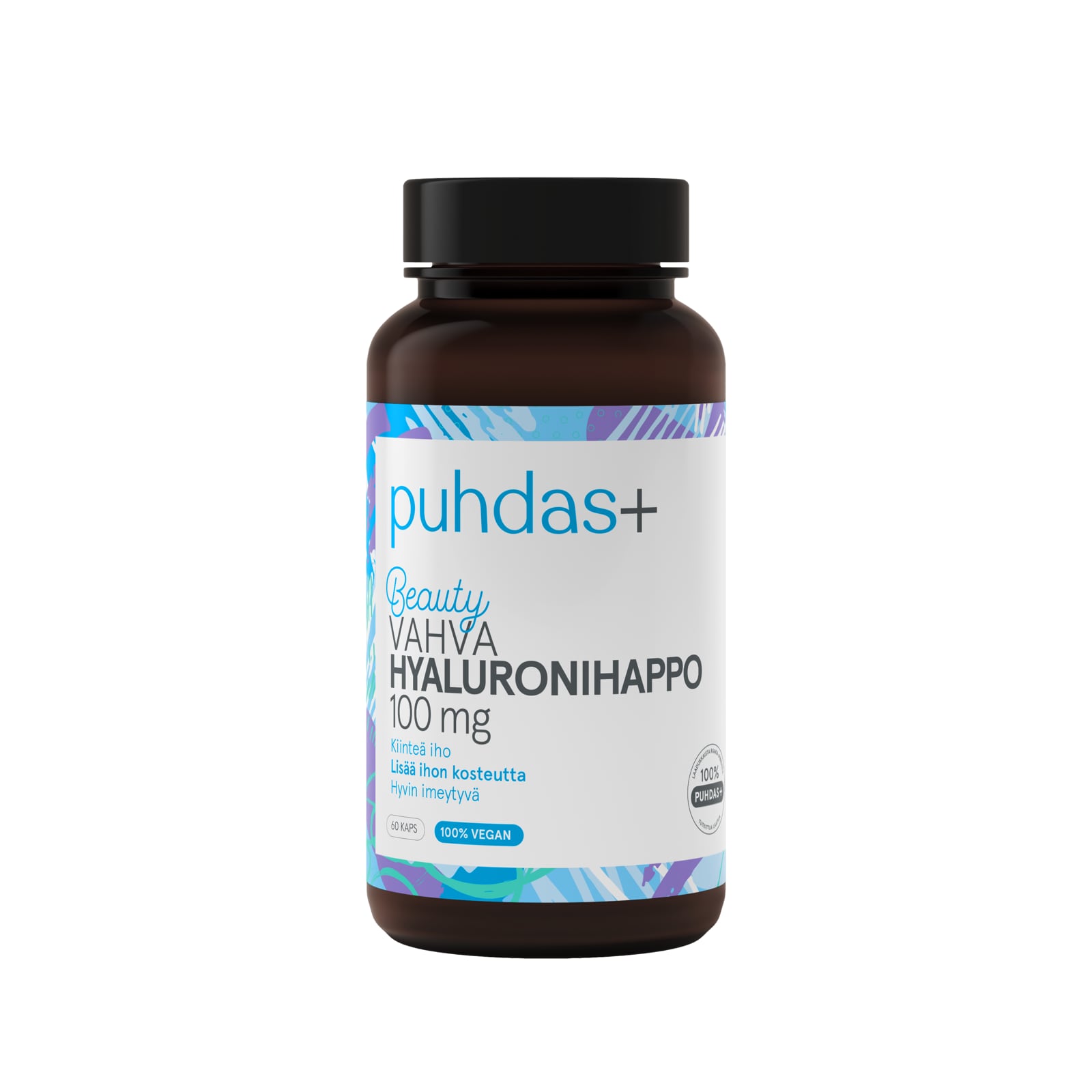 Puhdas+ Beauty Vahva Hyaluronihappo 60 kaps