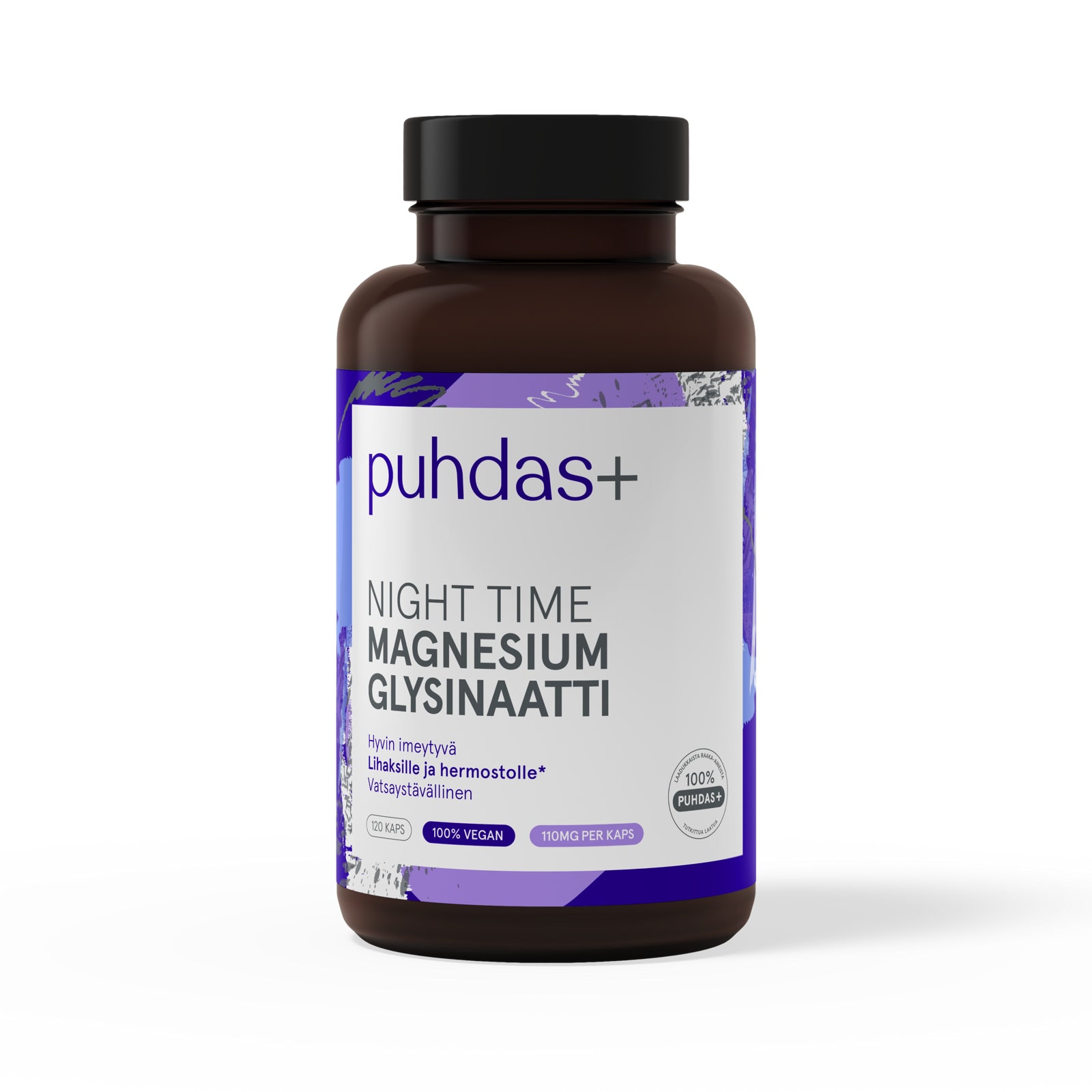 Puhdas+ Night Time Magnesiumglysinaatti