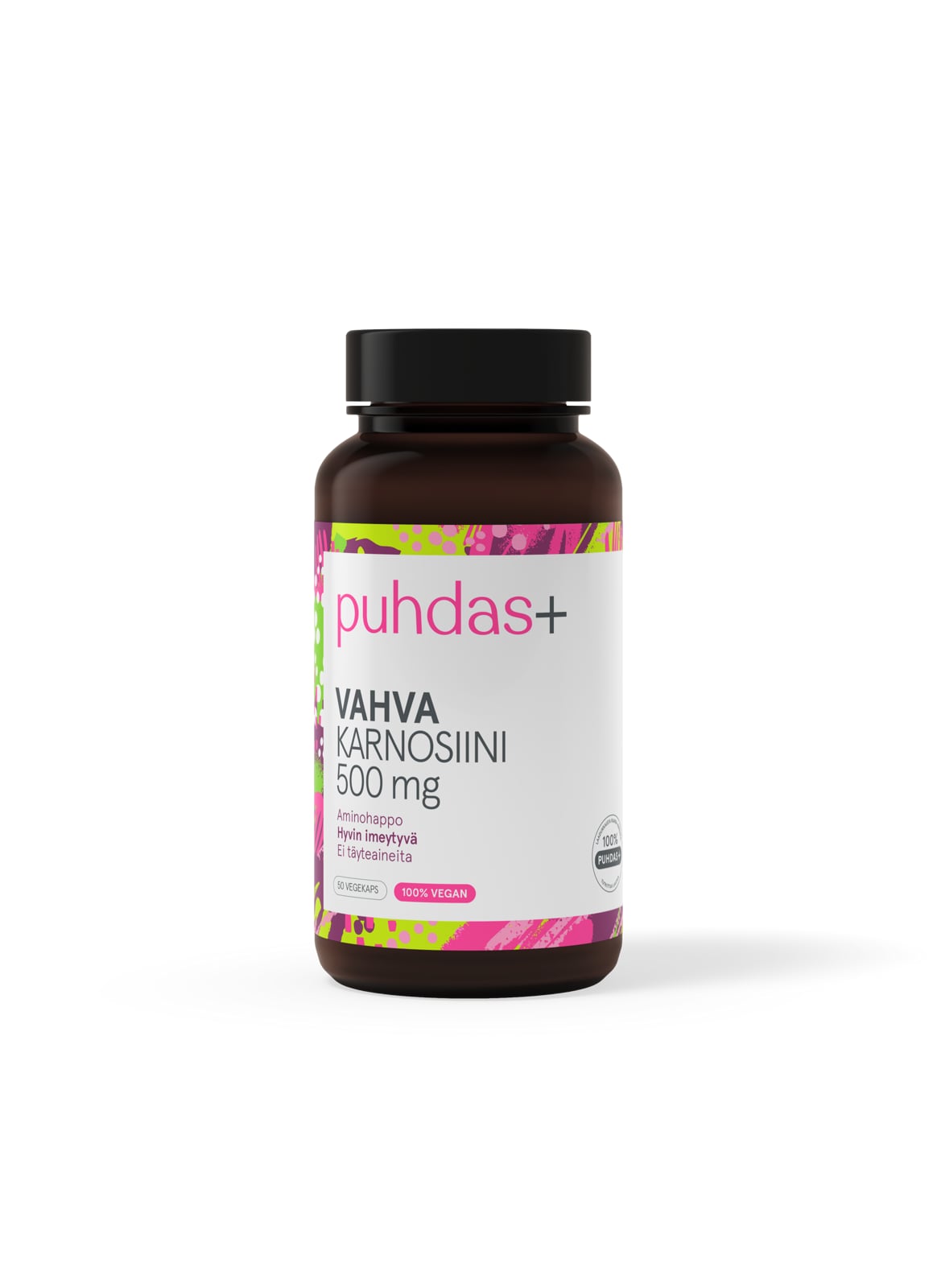 Puhdas+ Vahva Karnosiini 50 kaps