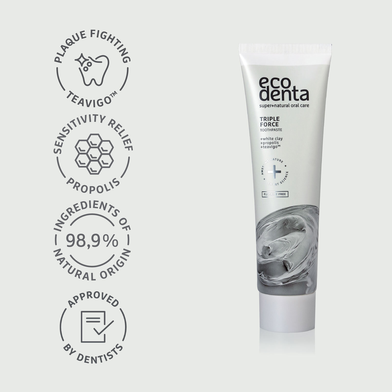 Ecodenta Triple Force Toothpaste