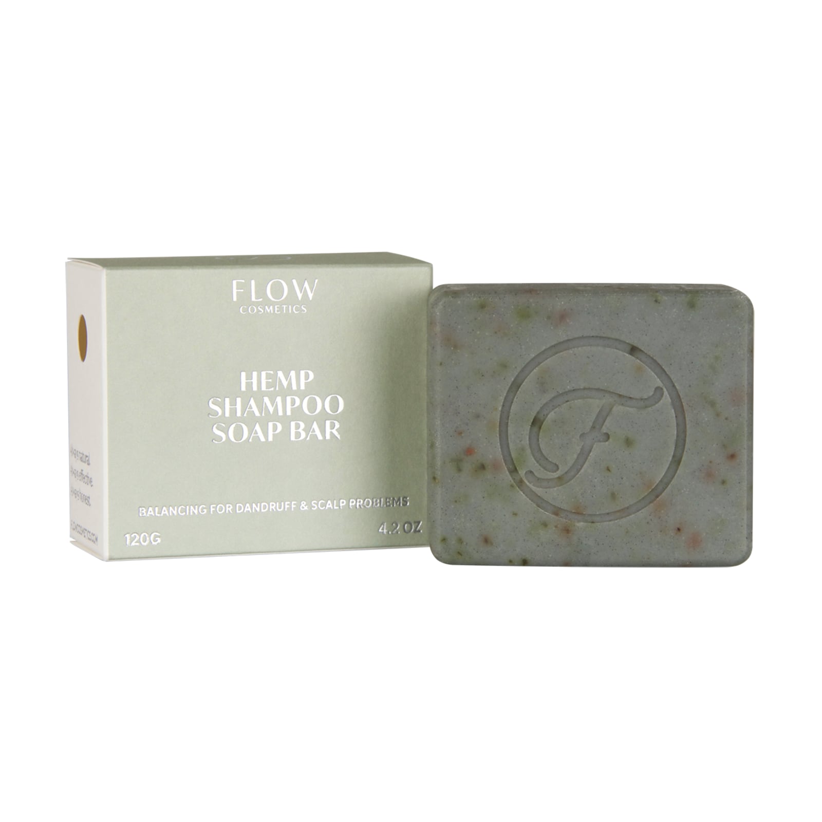 Flow Cosmetics Hemp Shampoo Soap Bar