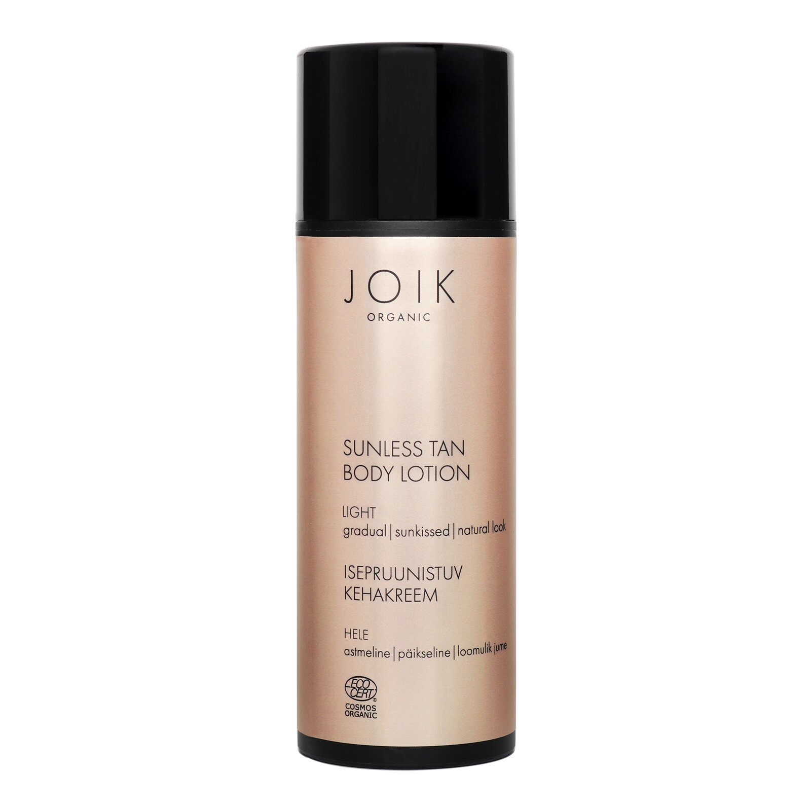 JOIK Organic Sunless Tan Body Lotion light