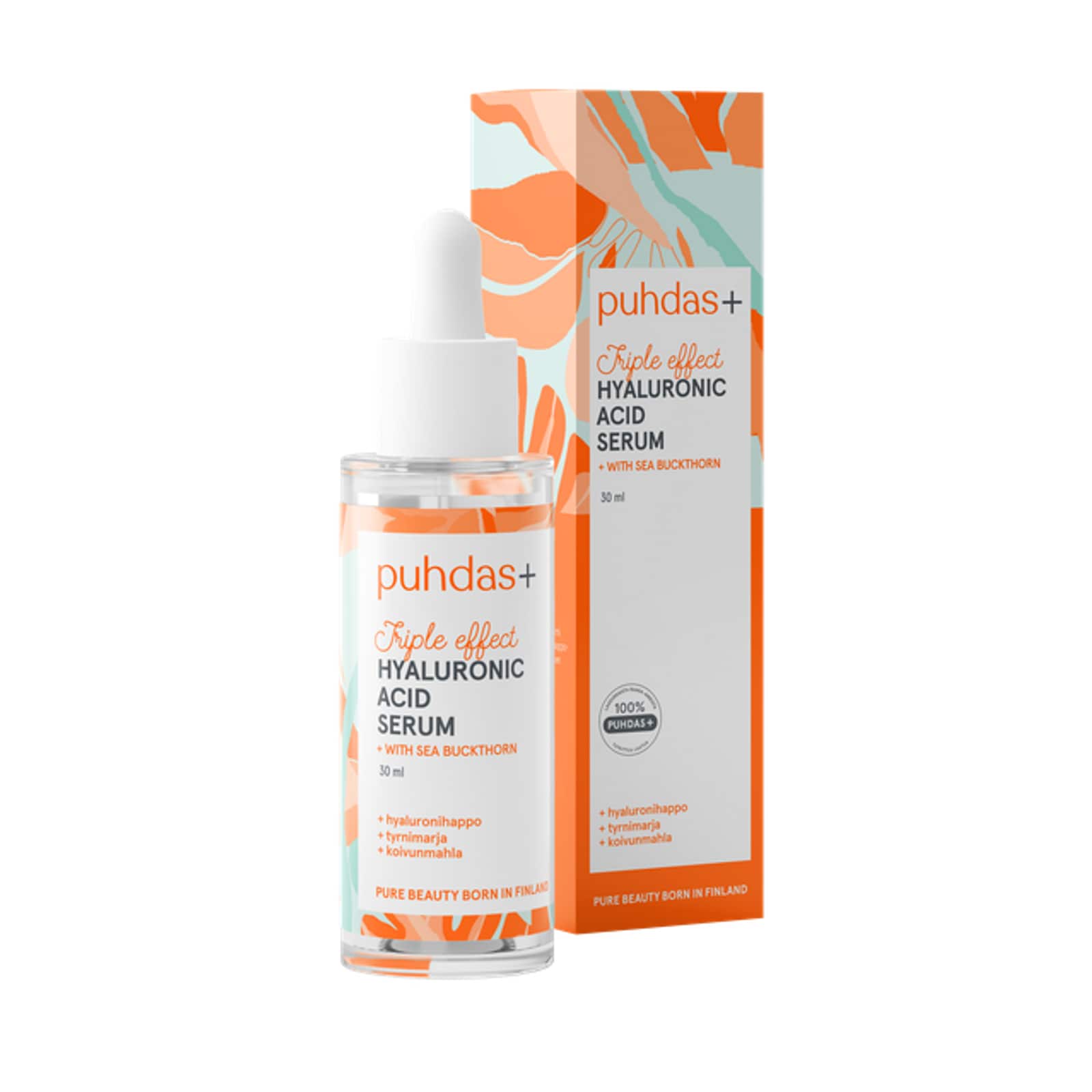 Puhdas+ Hyaluronic Acid Serum+Tyrni 30ml