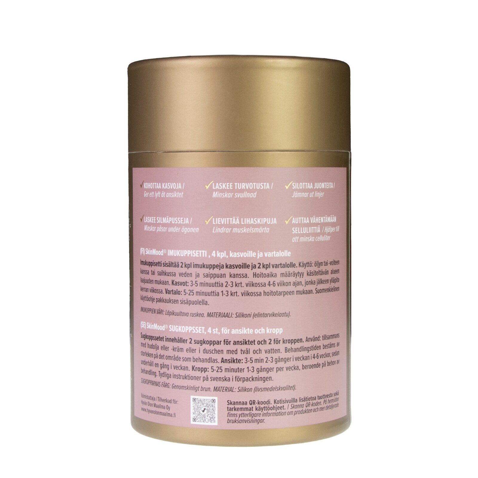 SkinMood Premium Imukuppisarja 2+2