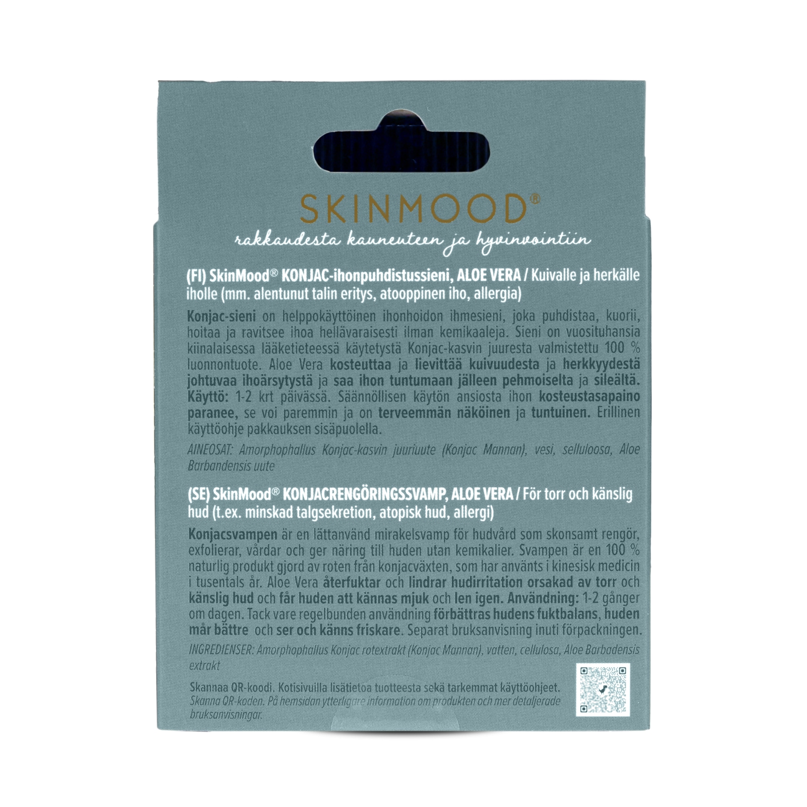 SkinMood Konjac Sponge Aloe