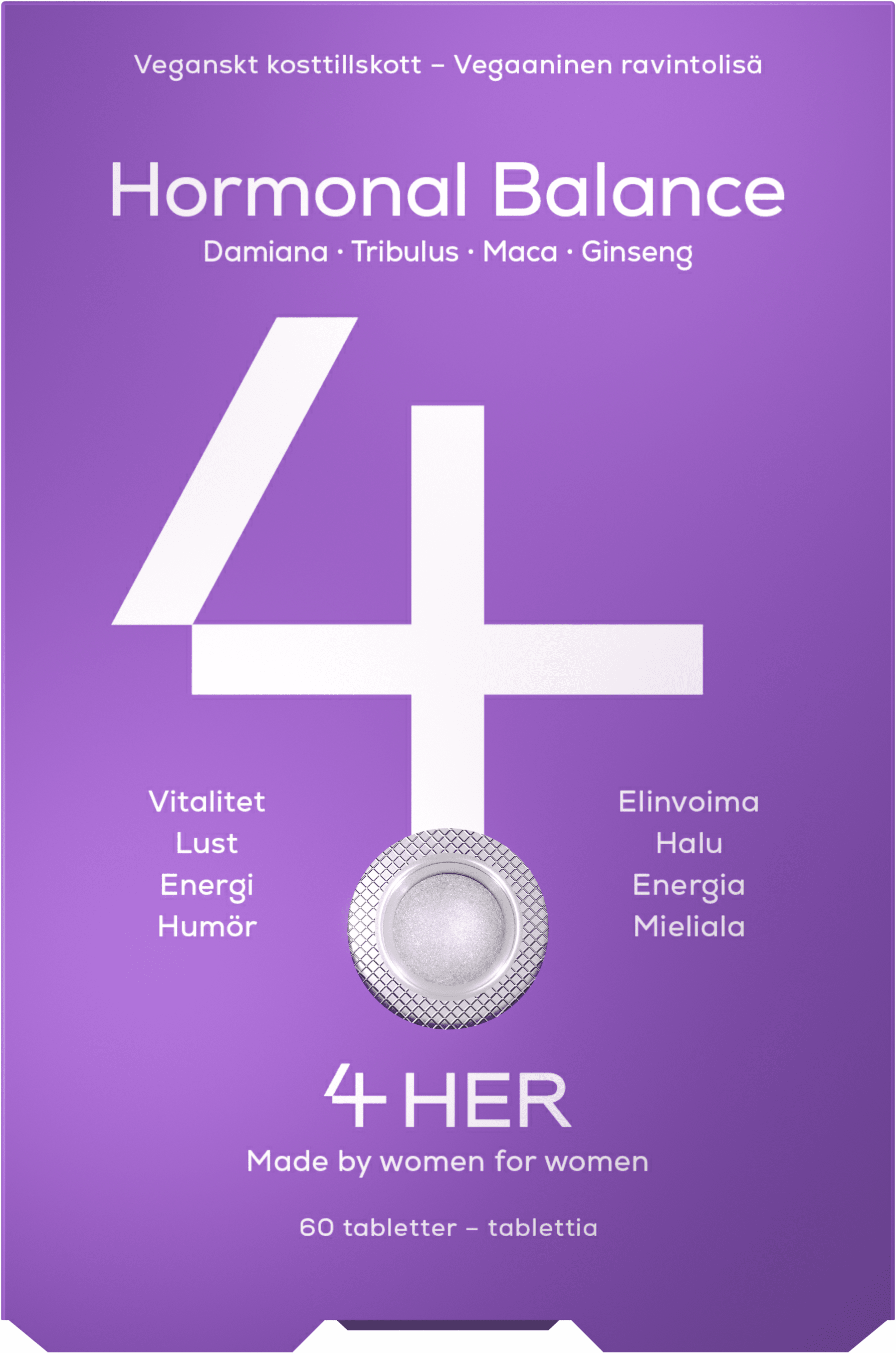 4Her Hormonal Balance ravintolisä